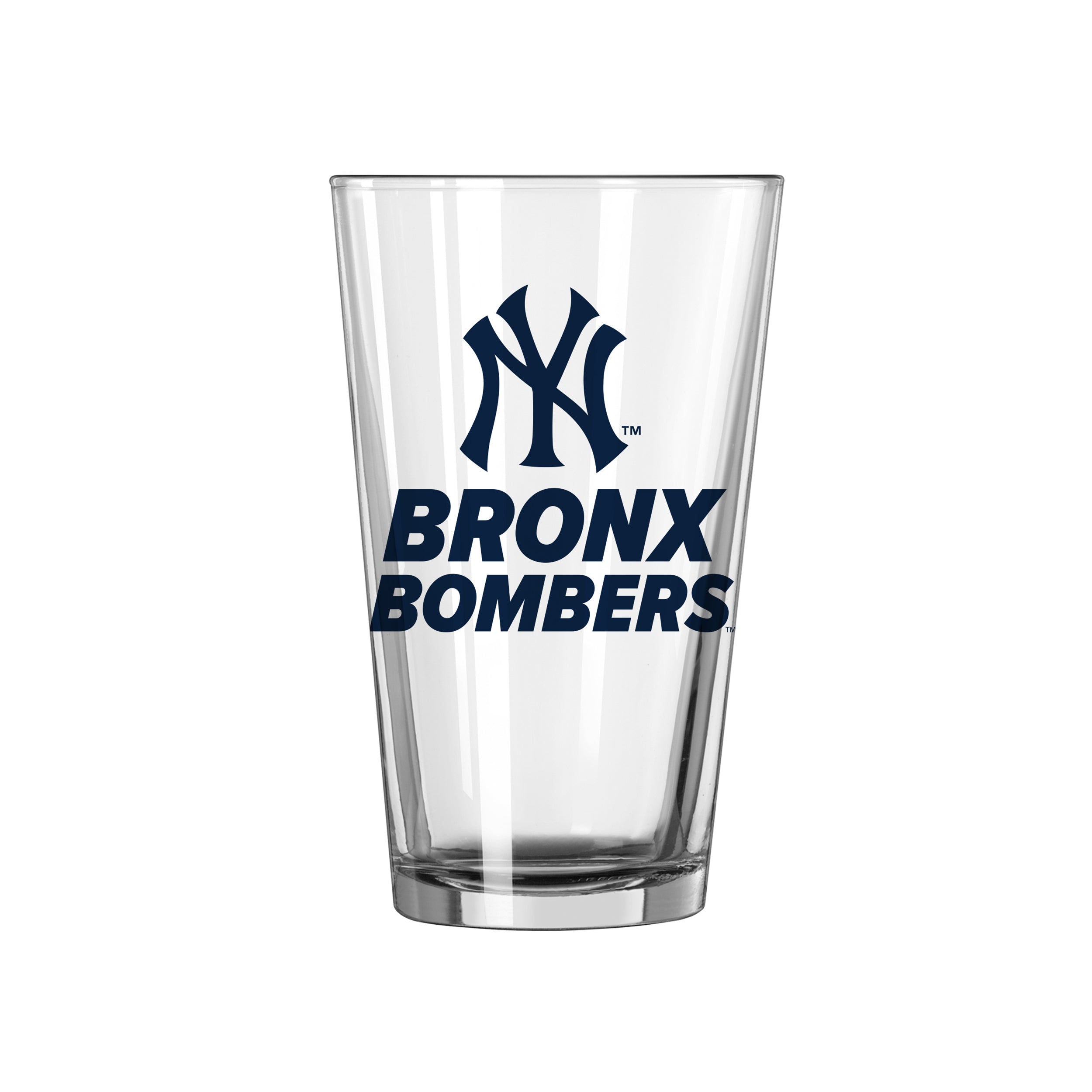 New York Yankees 16oz Slogan Pint Glass