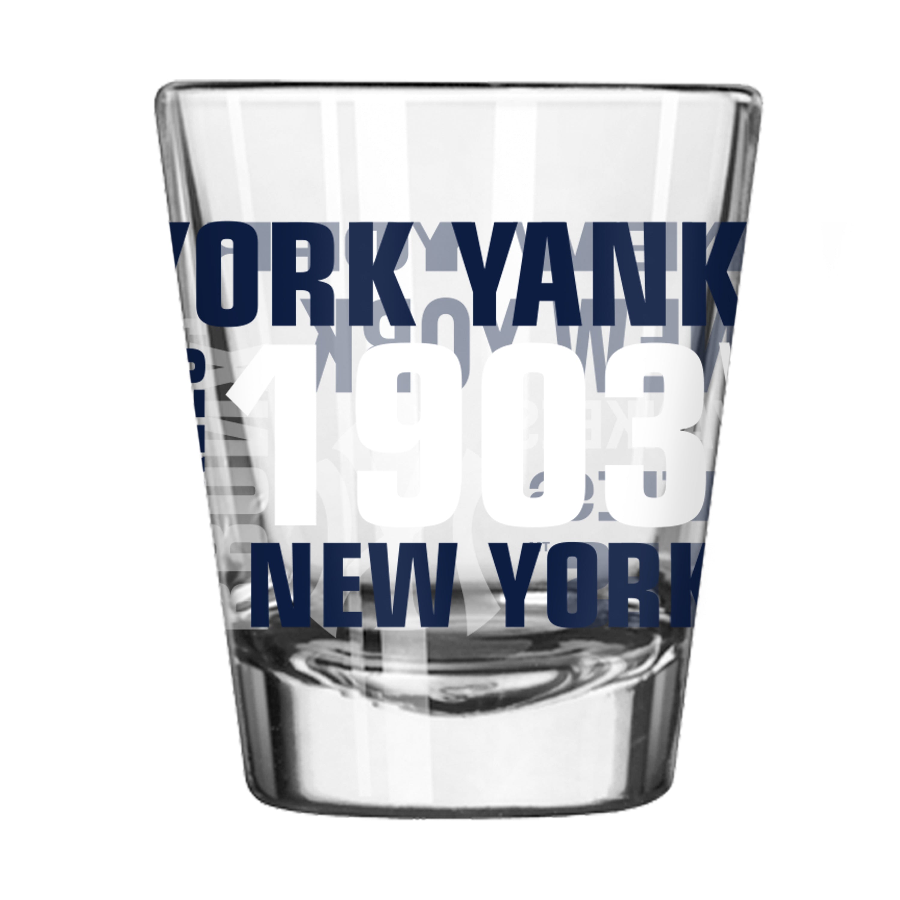 New York Yankees 2oz Spirit Shot Glass