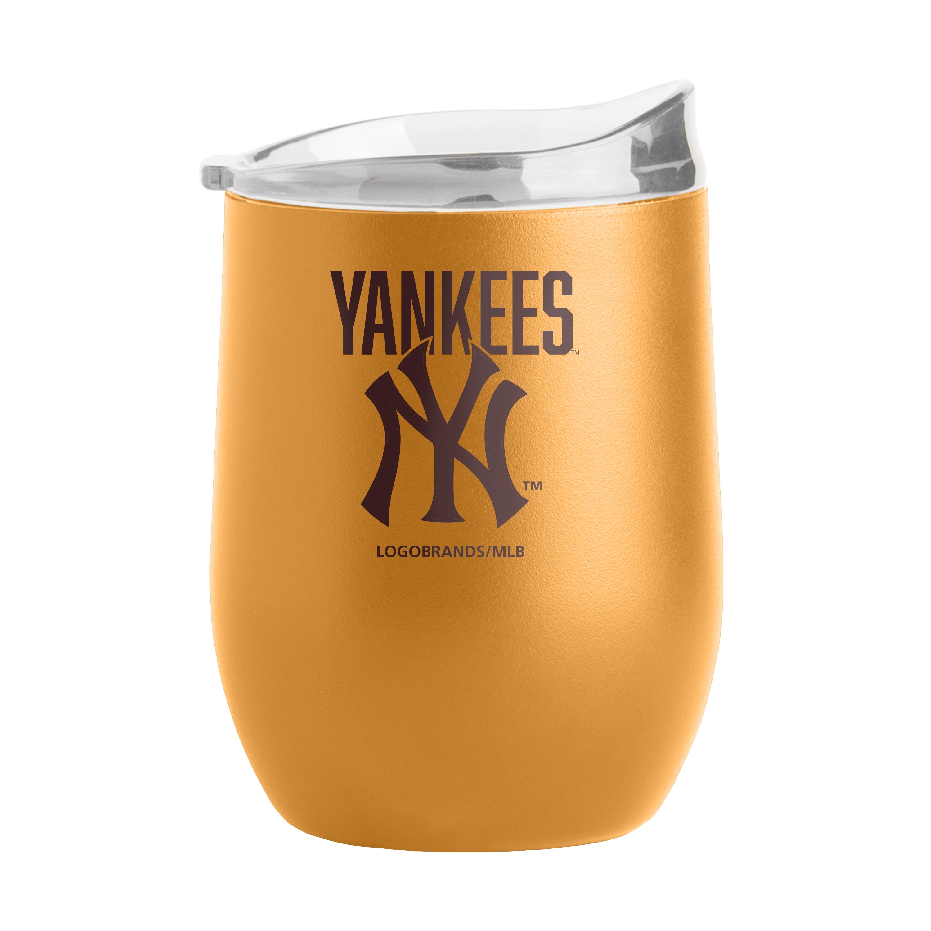 New York Yankees 16oz Huddle Powder Coat Curved Beverage - Sports Gifts, Sports Memorabilia, Sports Collectibles, Fan Shop