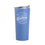 NY Yankees 20oz Retro Script Arctic Powder Coat Tumbler - Sports Gifts, Sports Memorabilia, Sports Collectibles, Fan Shop