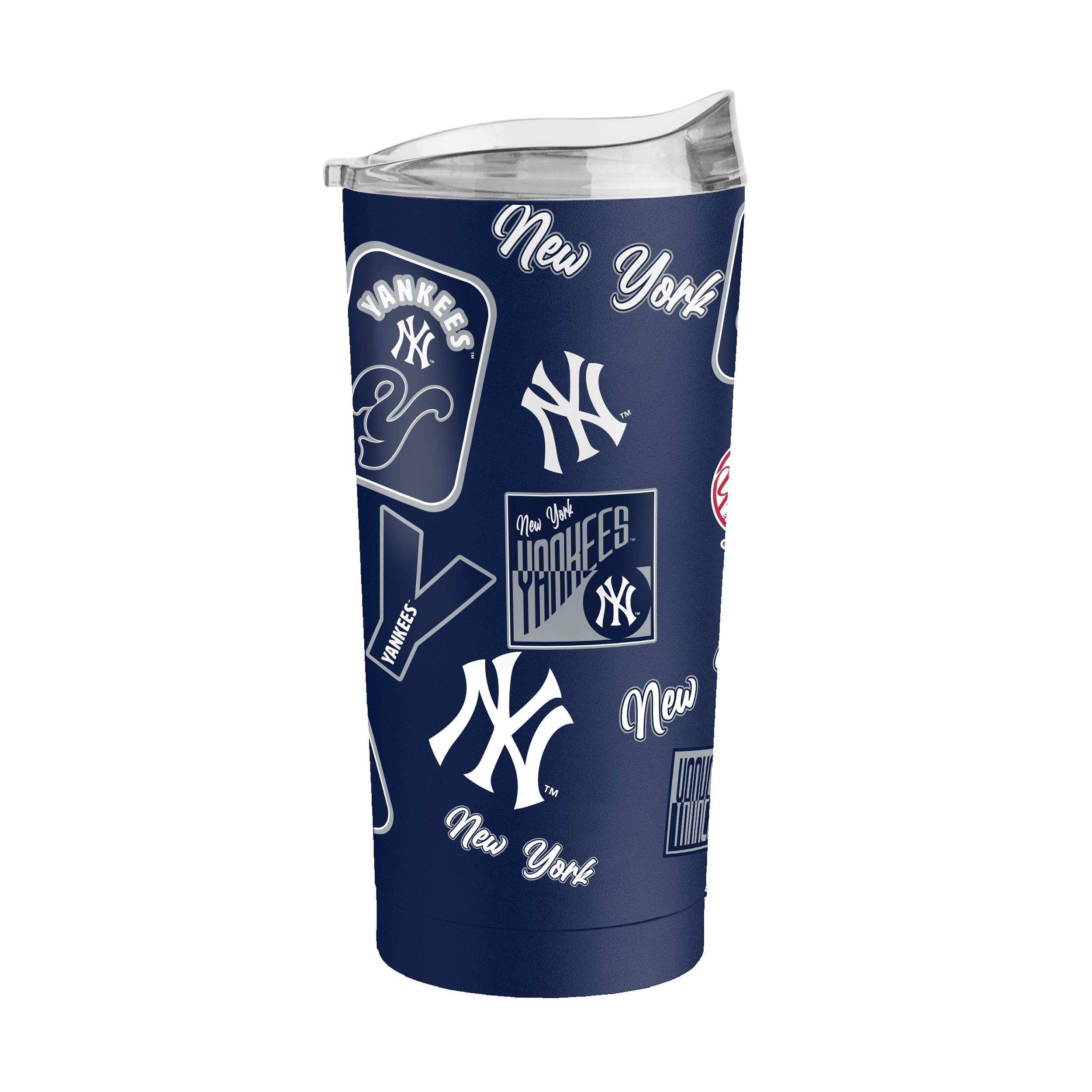 NY Yankees 20oz Dream Weave Powder Coat Tumbler - Sports Gifts, Sports Memorabilia, Sports Collectibles, Fan Shop
