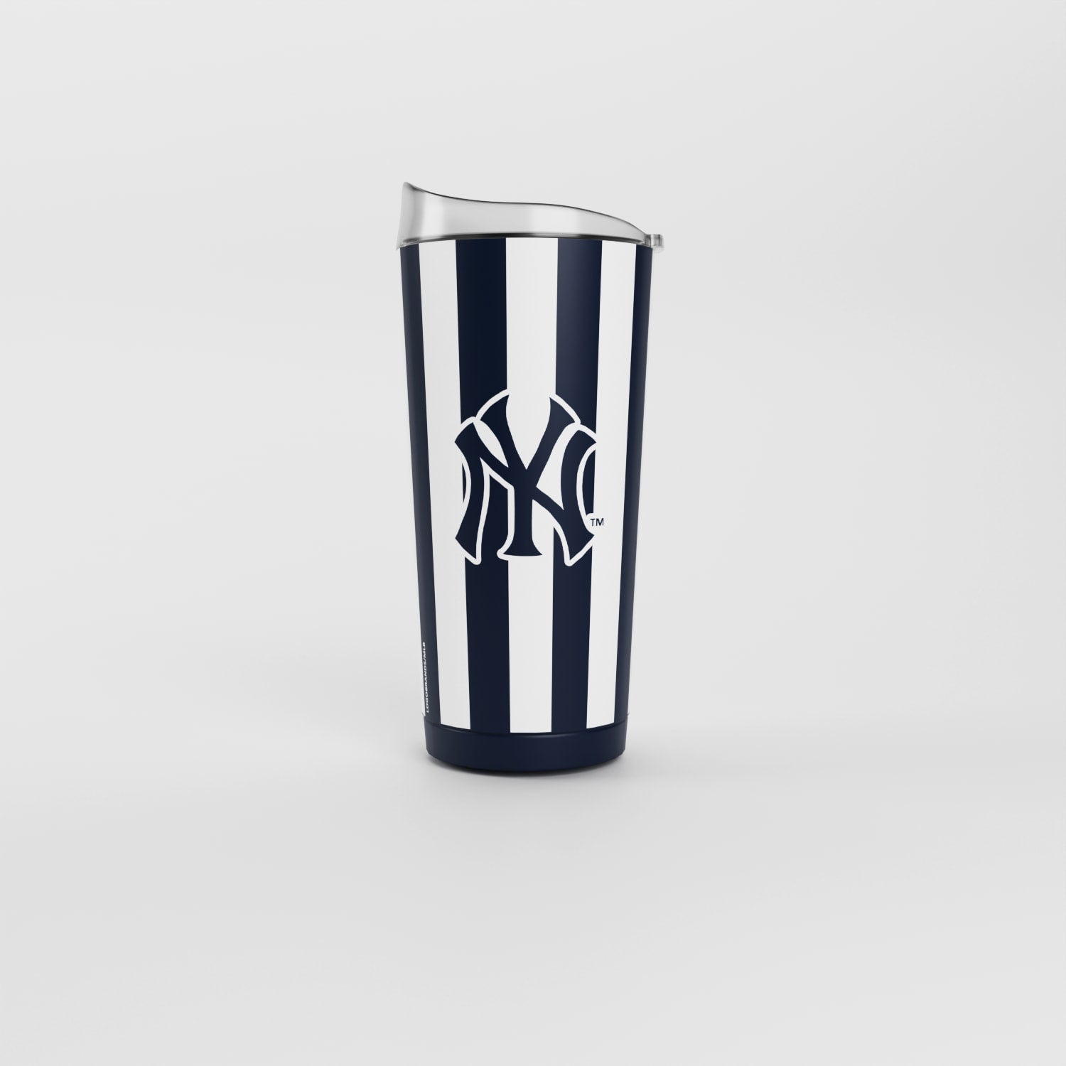 NY Yankees 20oz Striped Powder Coat Tumbler