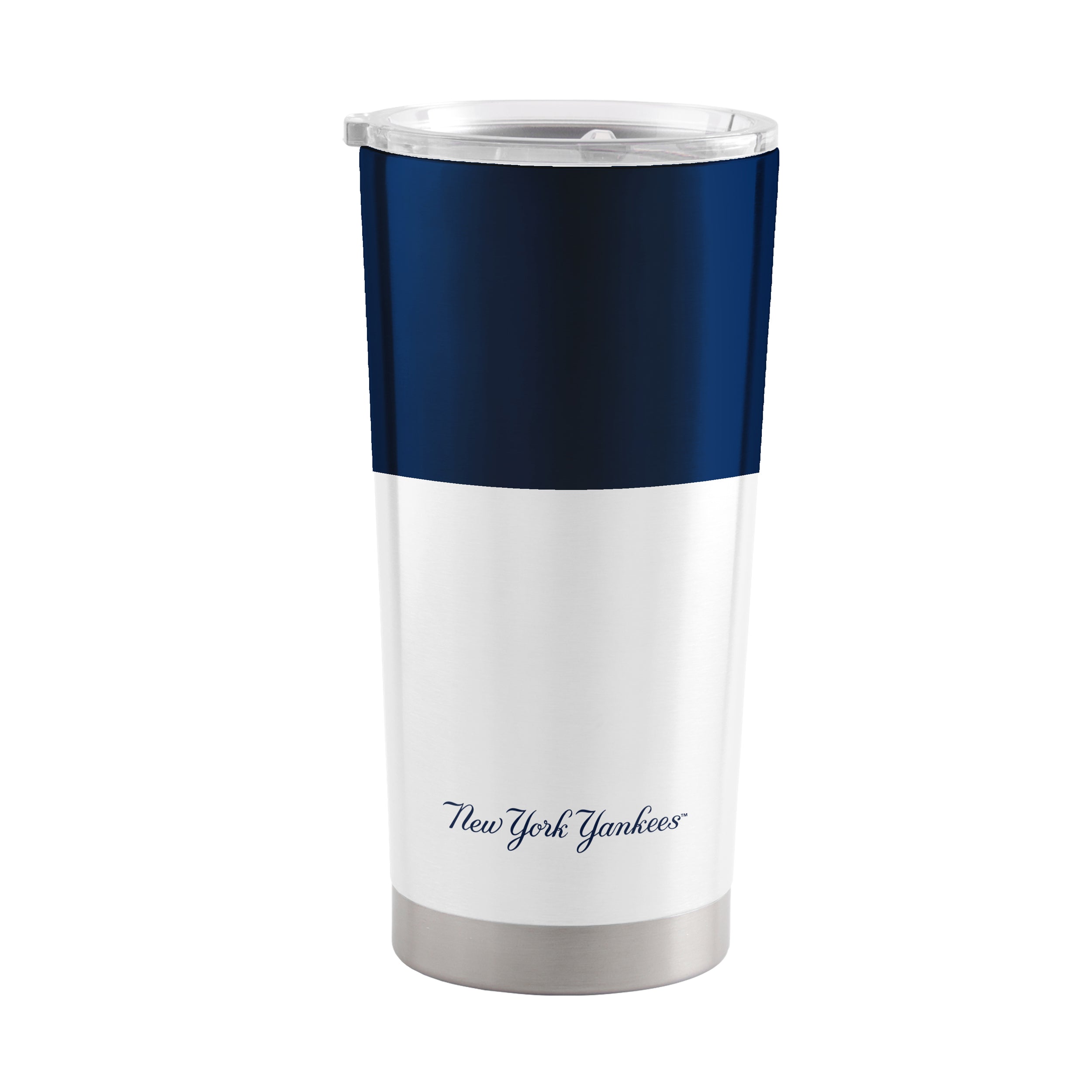 NY Yankees Colorblock 20oz Stainless Tumbler - Sports Gifts, Sports Memorabilia, Sports Collectibles, Fan Shop