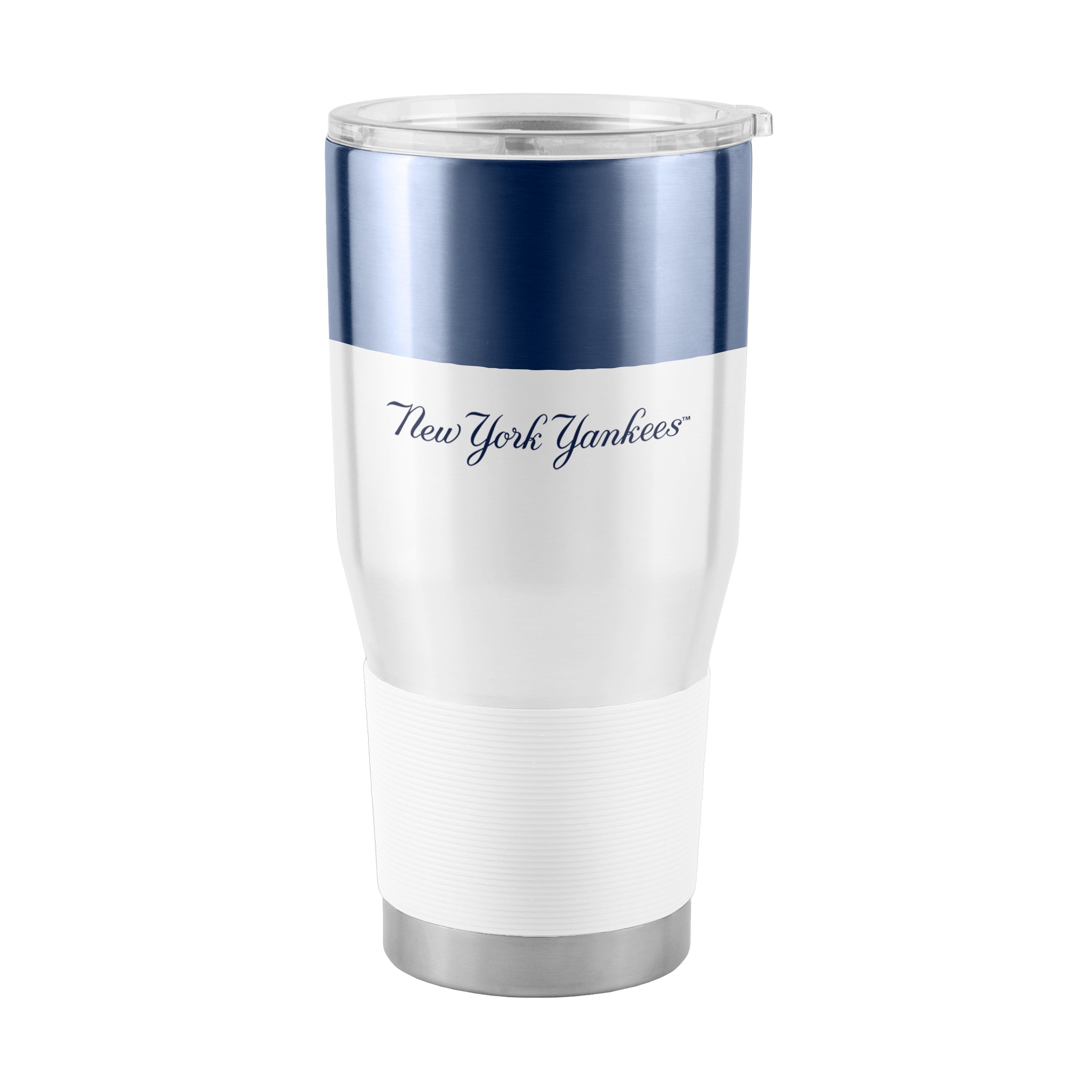 New York Yankees Colorblock 30oz Stainless Tumbler - Sports Gifts, Sports Memorabilia, Sports Collectibles, Fan Shop