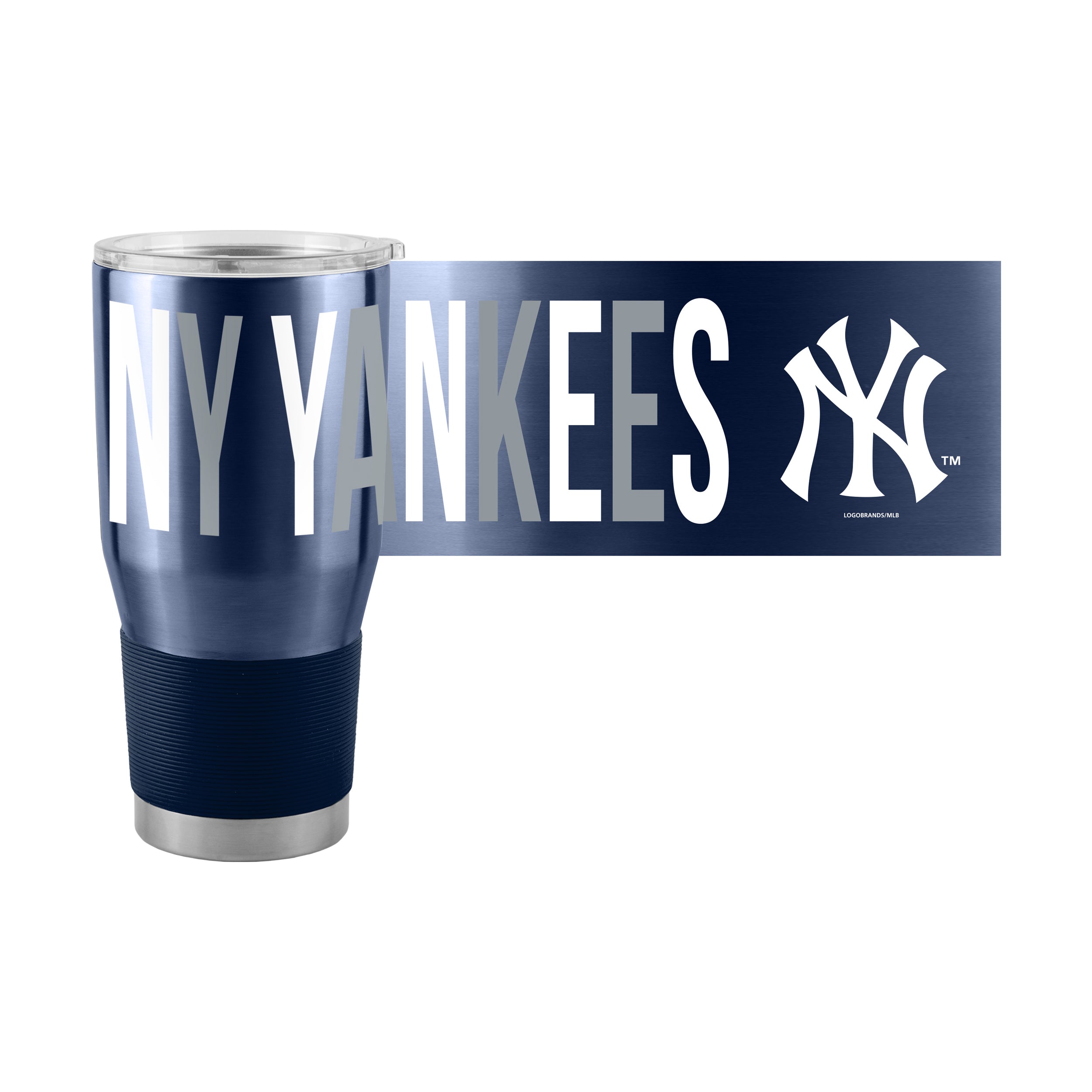 New York Yankees Overtime 30 oz Stainless Tumbler - Sports Gifts, Sports Memorabilia, Sports Collectibles, Fan Shop