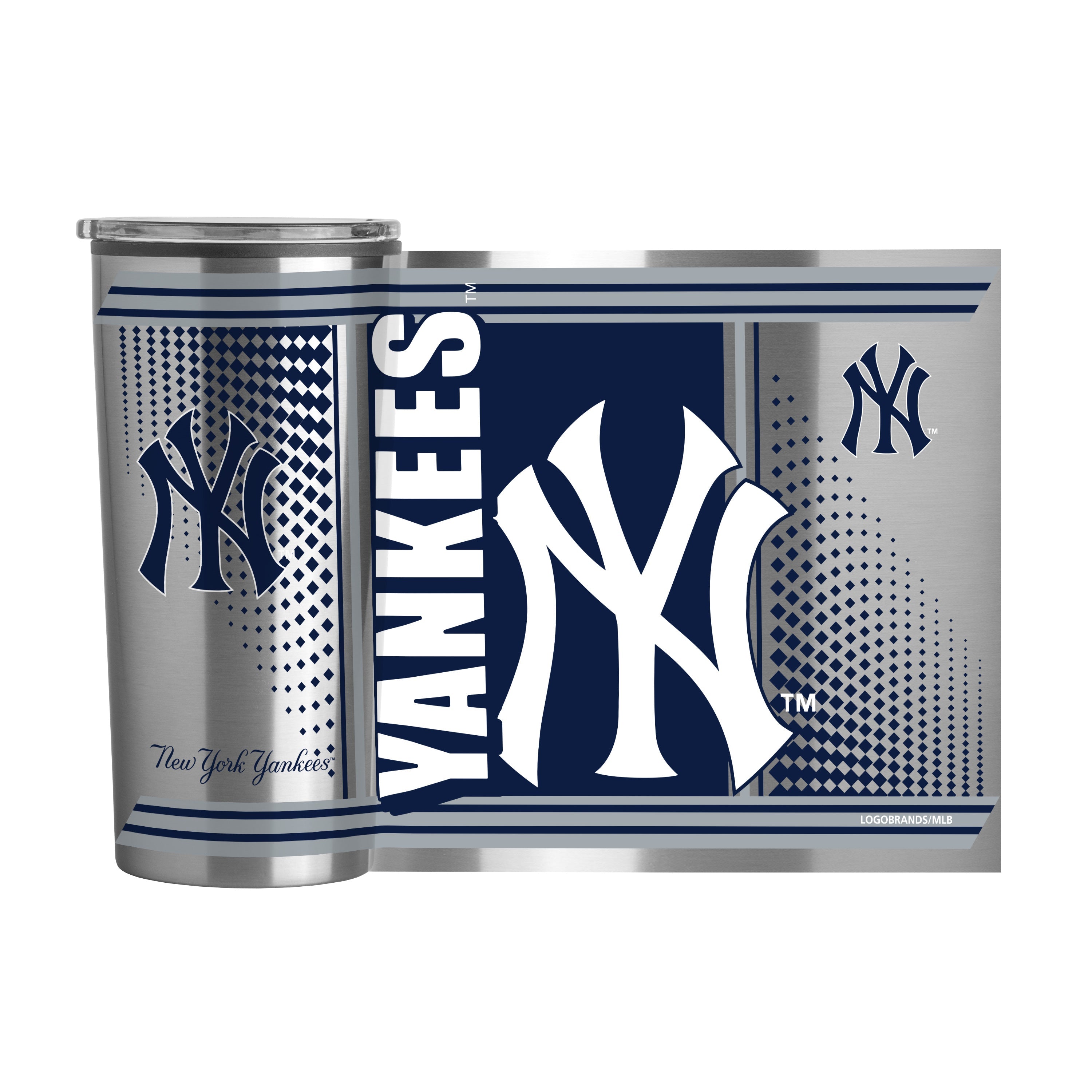 New York Yankees 20oz Hero Fusion Tumbler - Sports Gifts, Sports Memorabilia, Sports Collectibles, Fan Shop