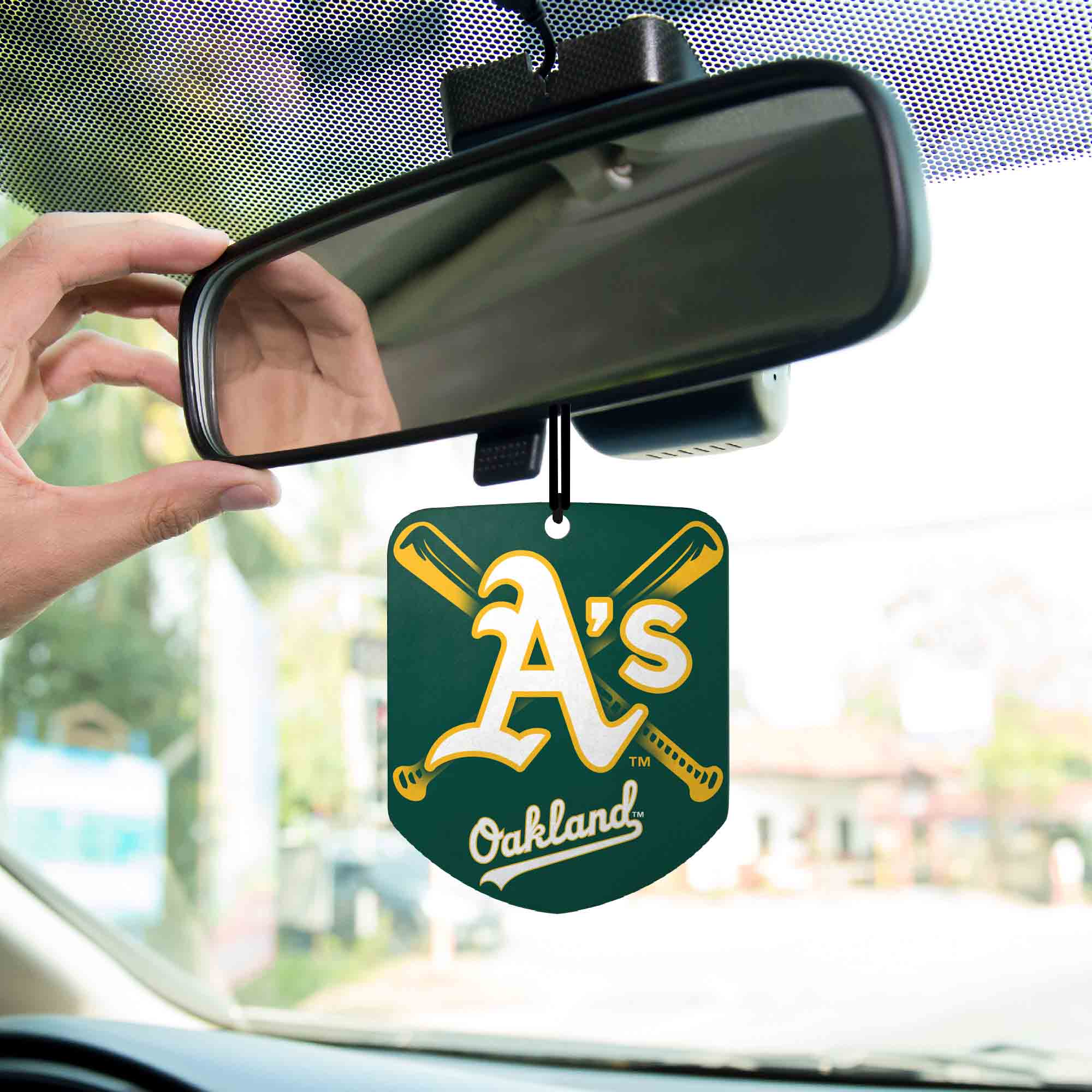MLB - Oakland Athletics Air Freshener 2-pk - Sports Gifts, Sports Memorabilia, Sports Collectibles, Fan Shop