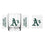 Athletics 14oz Gameday Rocks Glass - Sports Gifts, Sports Memorabilia, Sports Collectibles, Fan Shop