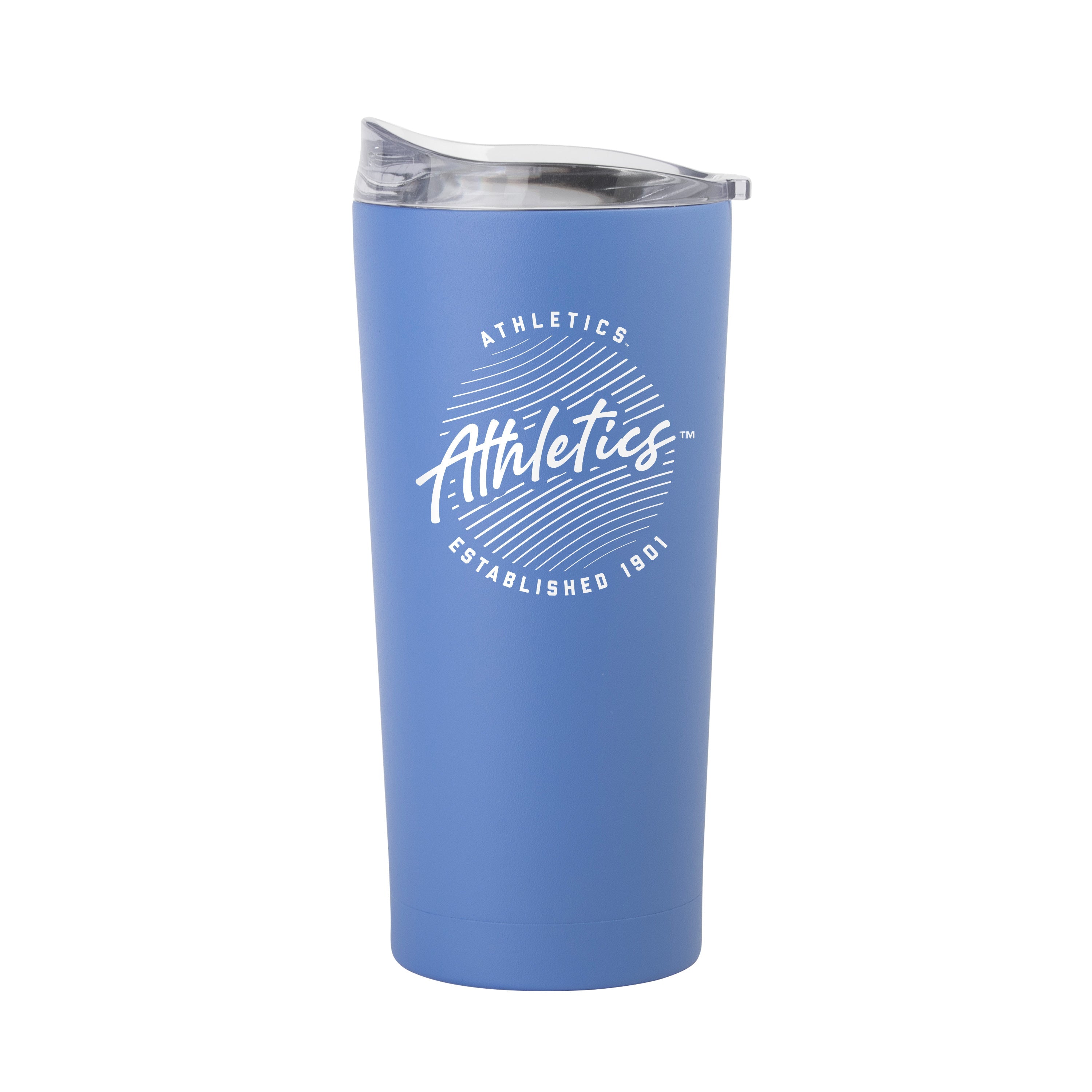 Athletics 20oz Retro Script Arctic Powder Coat Tumbler