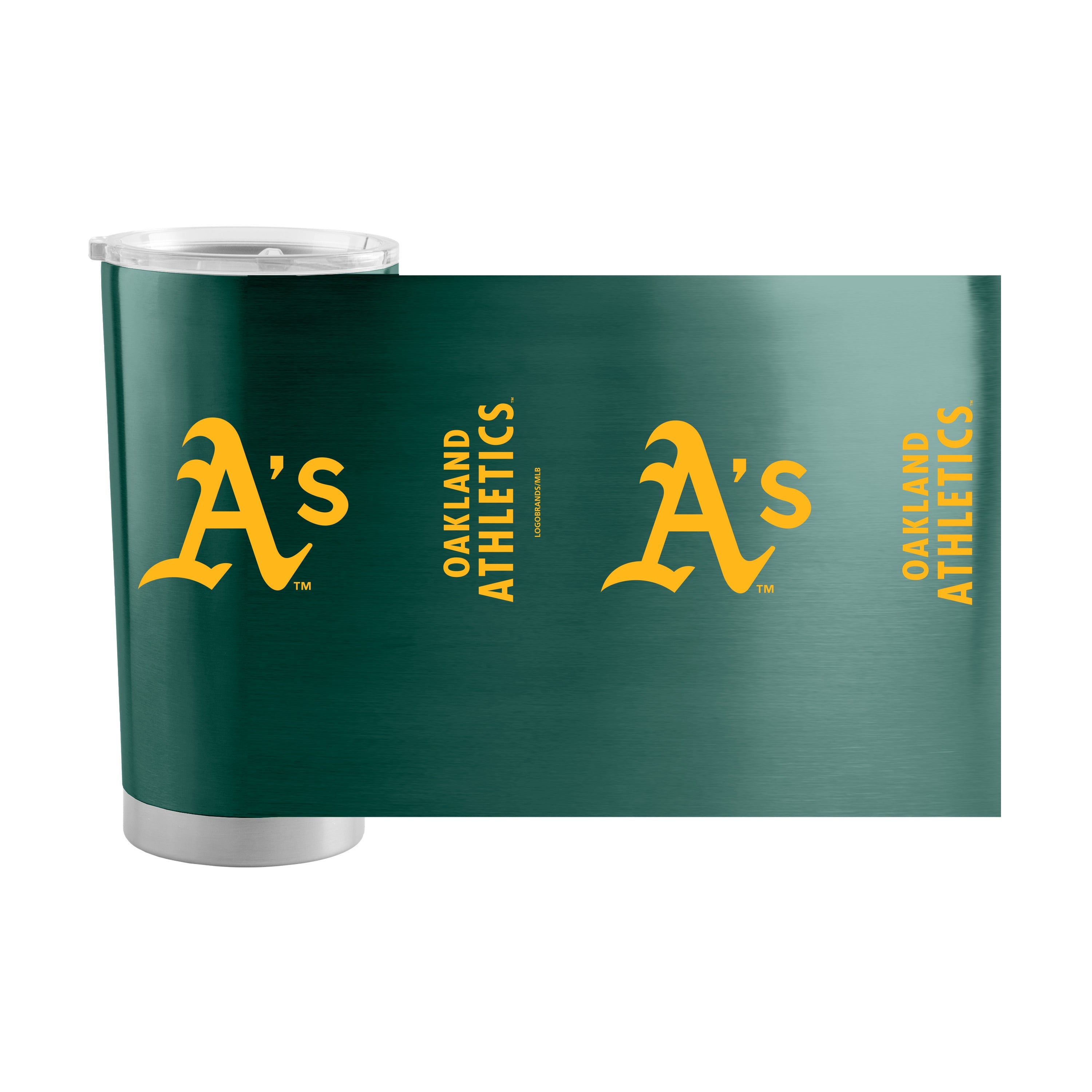 Athletics 20oz Gameday Stainless Tumbler - Sports Gifts, Sports Memorabilia, Sports Collectibles, Fan Shop