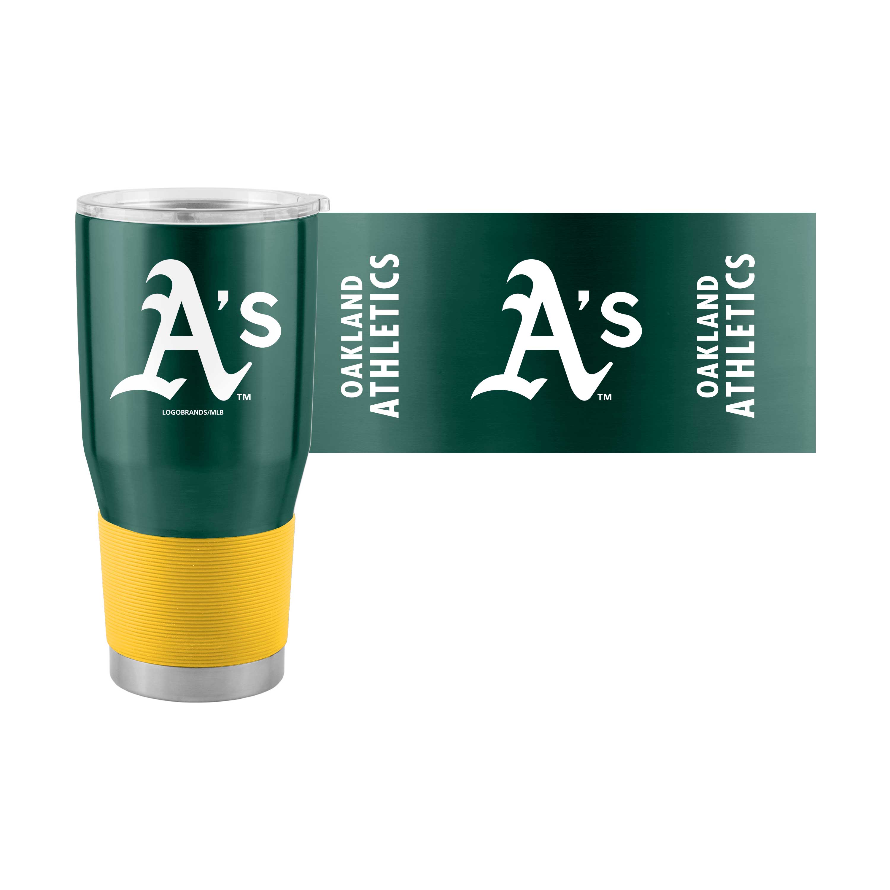 Athletics Alt Sleeve 30oz Gameday Stainless Tumbler - Sports Gifts, Sports Memorabilia, Sports Collectibles, Fan Shop