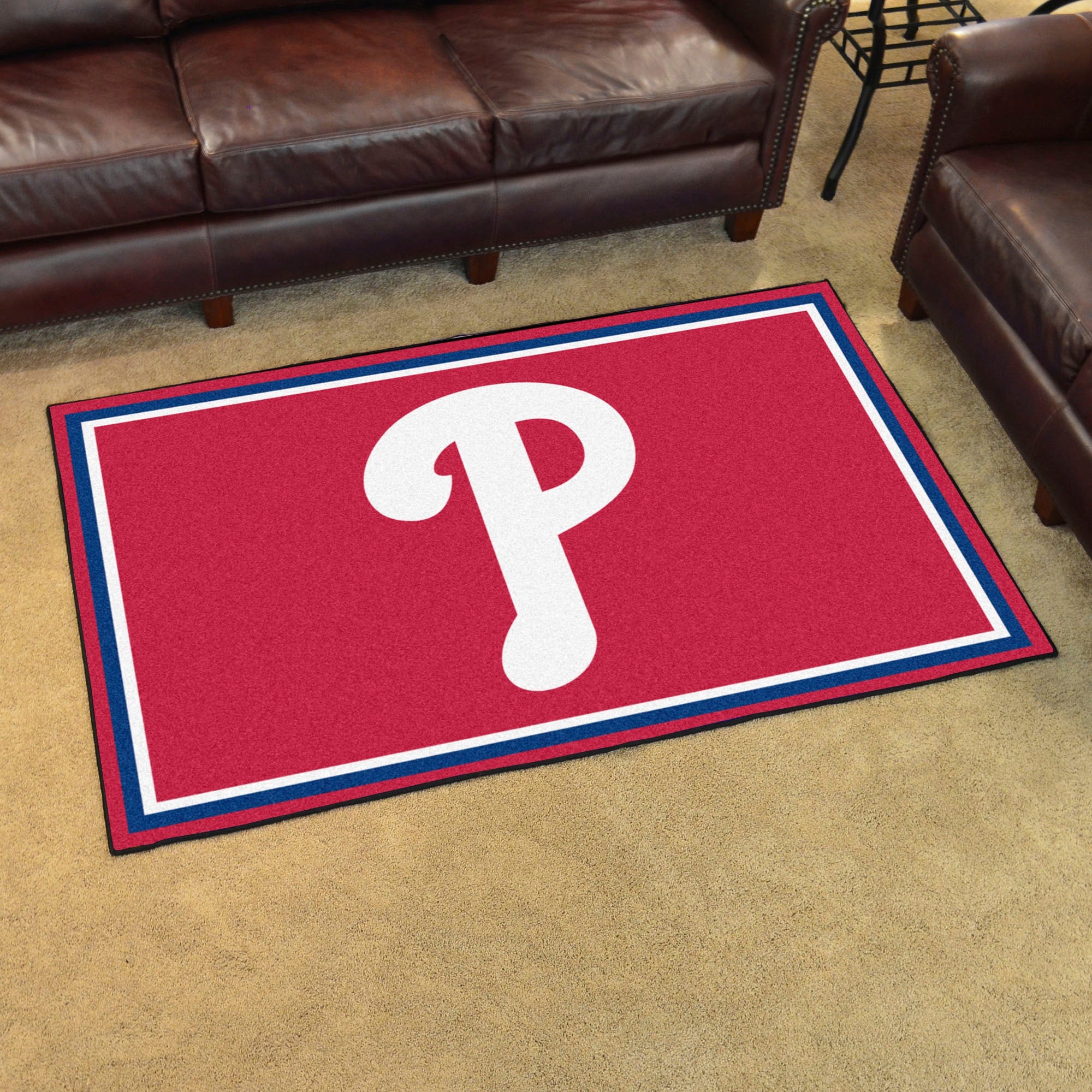 MLB - Philadelphia Phillies 4x6 Rug - Sports Gifts, Sports Memorabilia, Sports Collectibles, Fan Shop