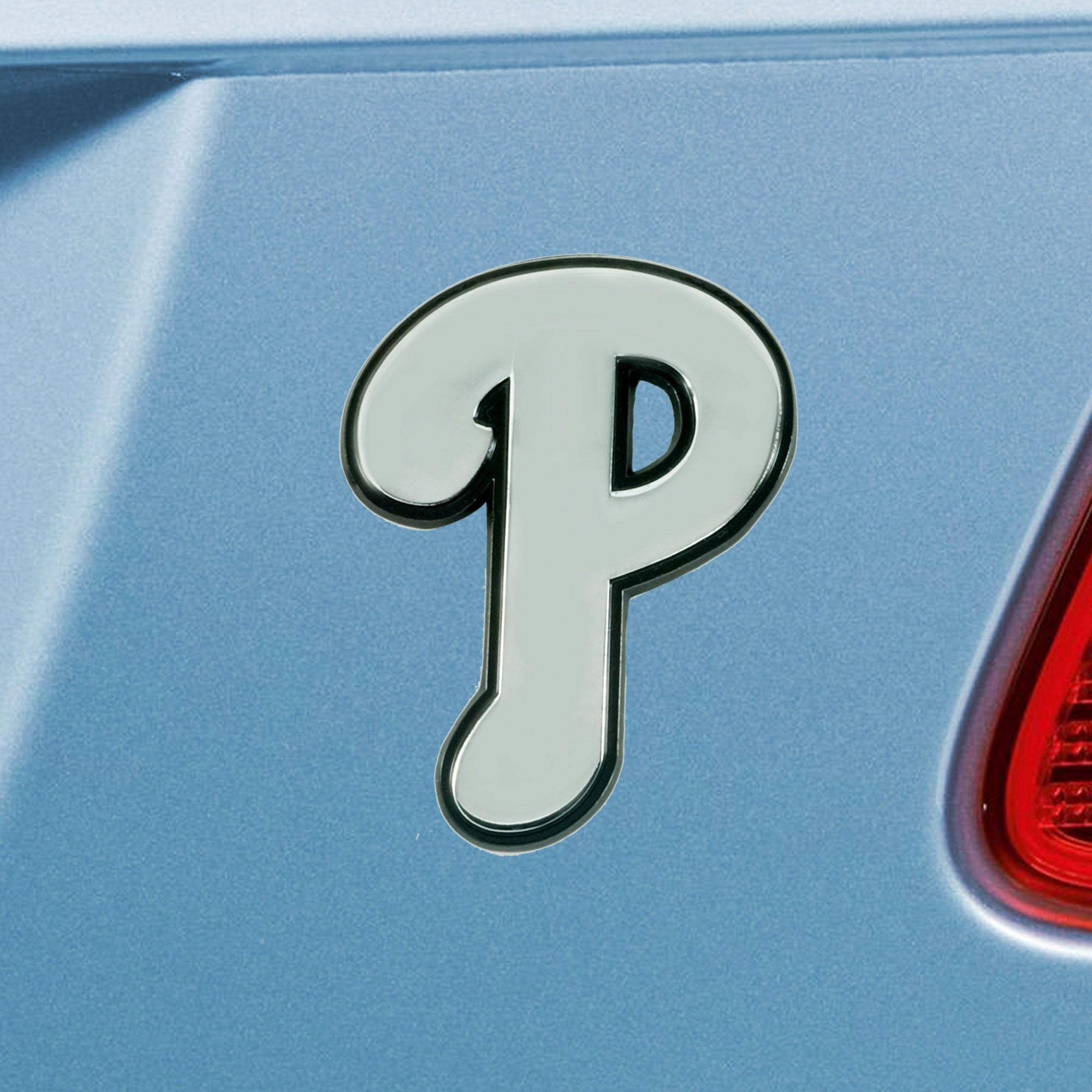 MLB - Philadelphia Phillies Chrome Emblem - Sports Gifts, Sports Memorabilia, Sports Collectibles, Fan Shop