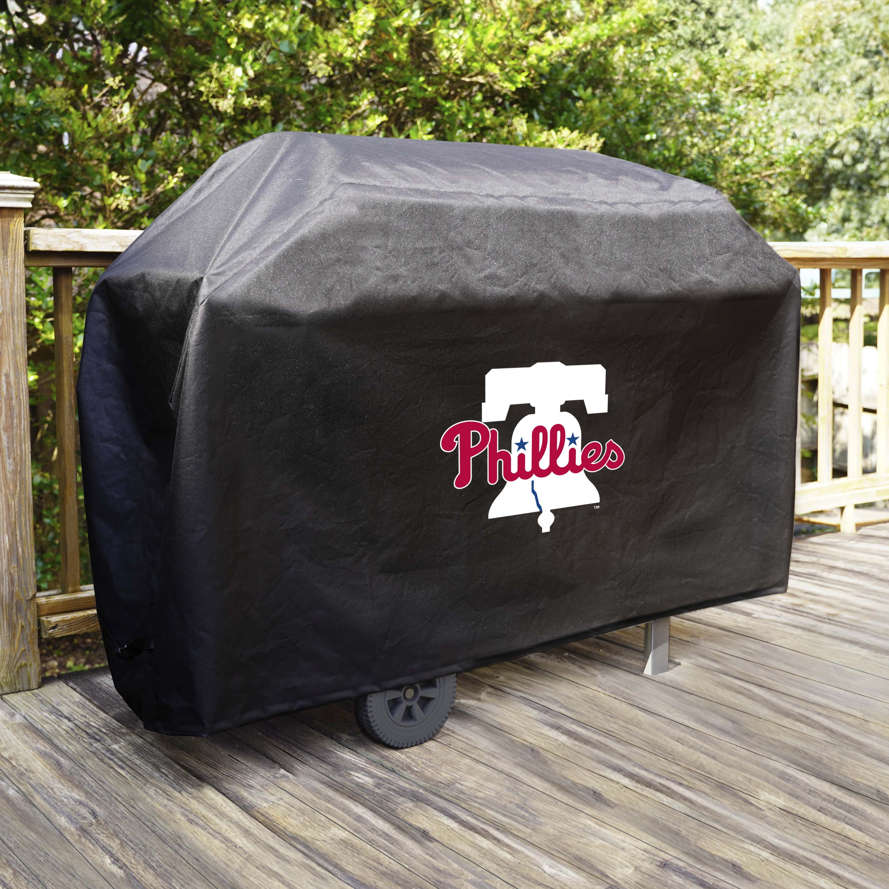MLB Philadelphia Phillies Primary PHILLIES/Bell GRILLCOVER4BURN - Sports Gifts, Sports Memorabilia, Sports Collectibles, Fan Shop