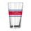 Philadelphia Phillies 16oz Stripe Pint Glass - Sports Gifts, Sports Memorabilia, Sports Collectibles, Fan Shop