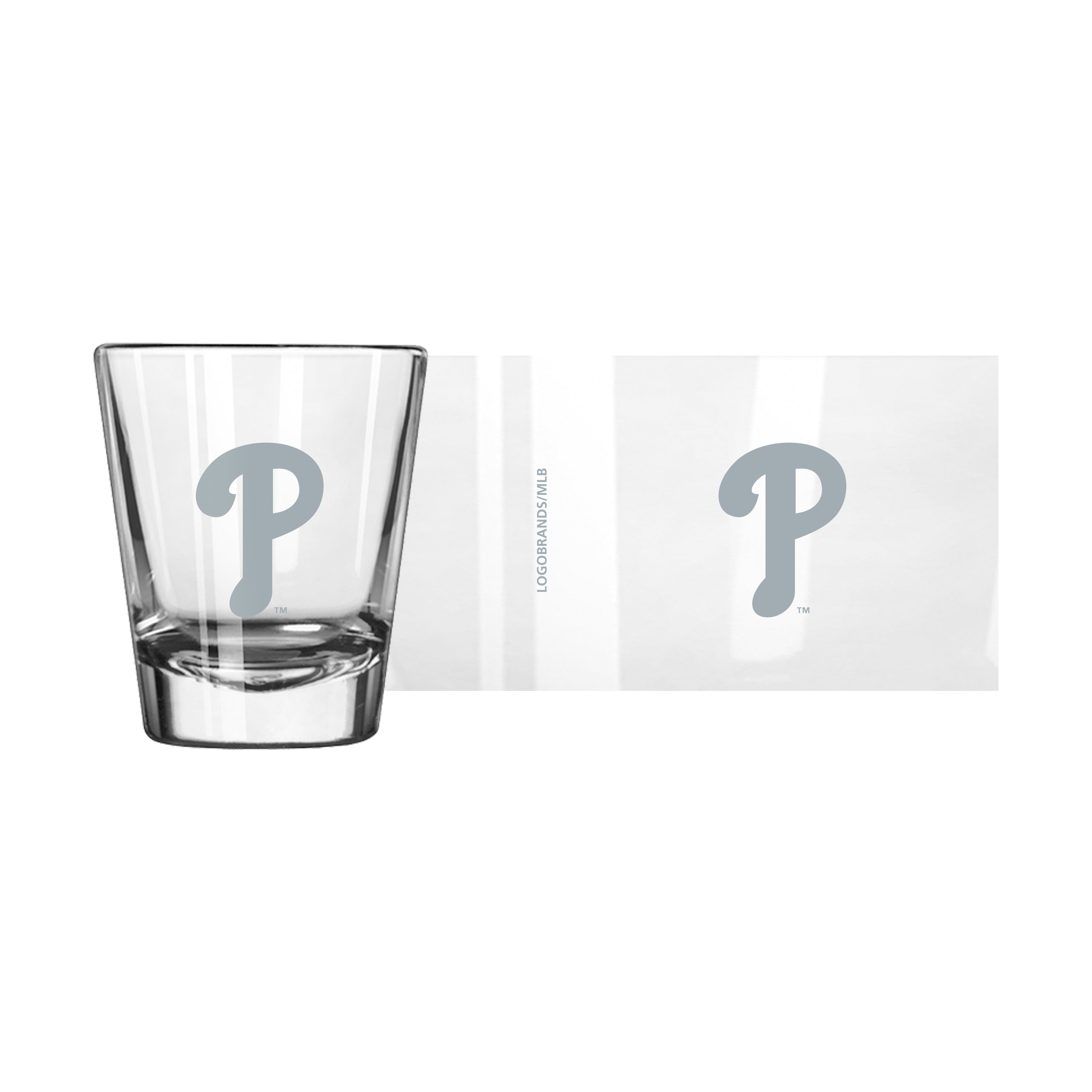 Philadelphia Phillies 2oz Frost Shot Glass - Sports Gifts, Sports Memorabilia, Sports Collectibles, Fan Shop
