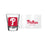Philadelphia Phillies 2oz Cube Shot Glass - Sports Gifts, Sports Memorabilia, Sports Collectibles, Fan Shop
