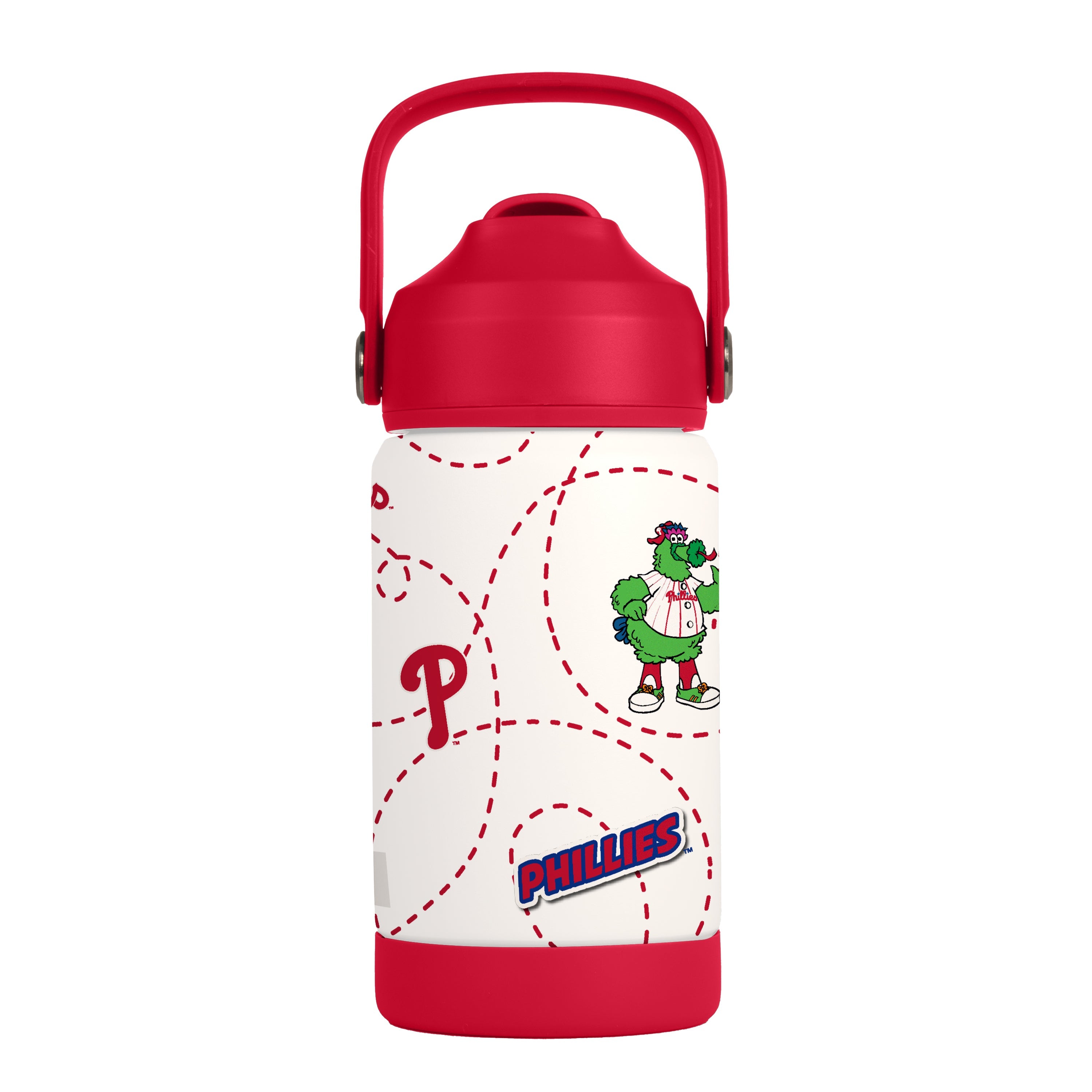 Philadelphia Phillies 12oz Mascot SS Kids Bottle - Sports Gifts, Sports Memorabilia, Sports Collectibles, Fan Shop