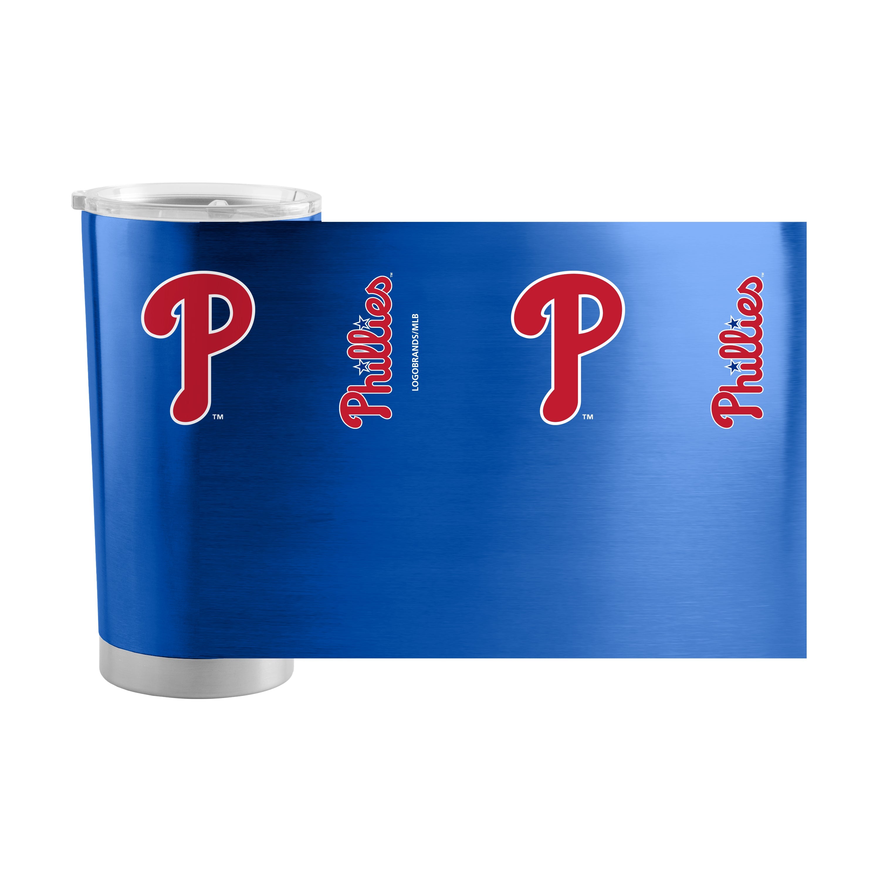 Philadelphia Phillies Royal 20oz Gameday Stainless Tumbler - Sports Gifts, Sports Memorabilia, Sports Collectibles, Fan Shop