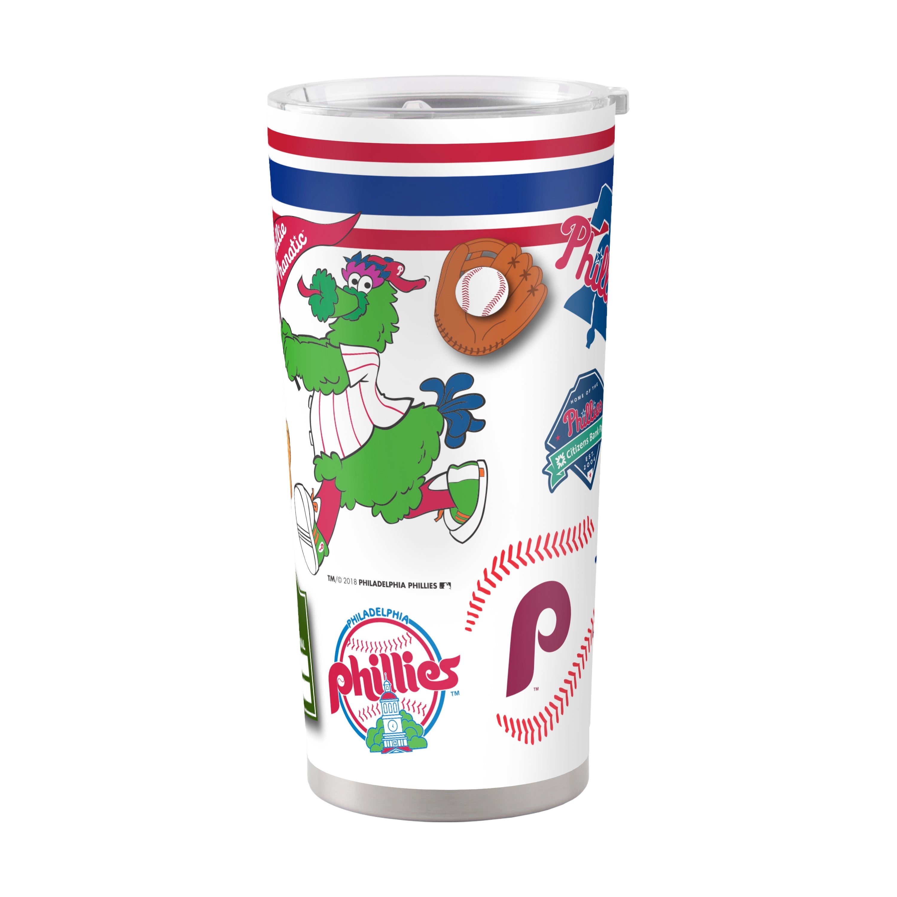 Philadelphia Phillies 20oz Native Stainless Steel Tumbler