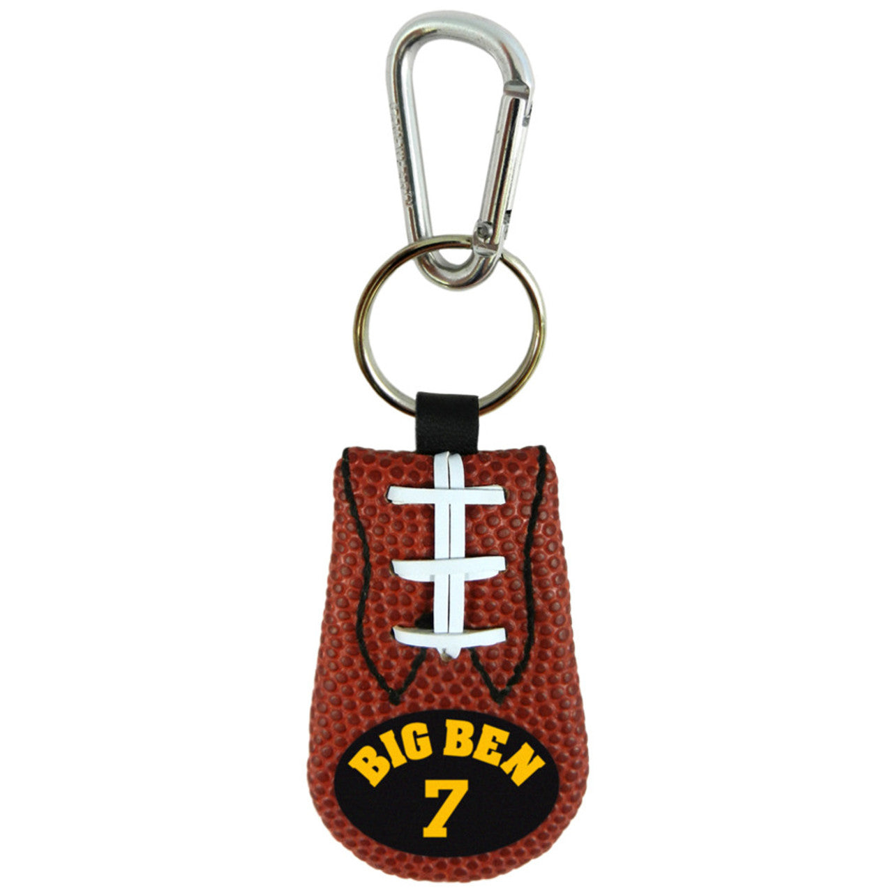 Pittsburgh Steelers Keychain Classic Jersey Ben Roethlisberger Design CO - Sports Collectibles, Sports Memorabilia, Sports Fan Shop, Sports Gifts