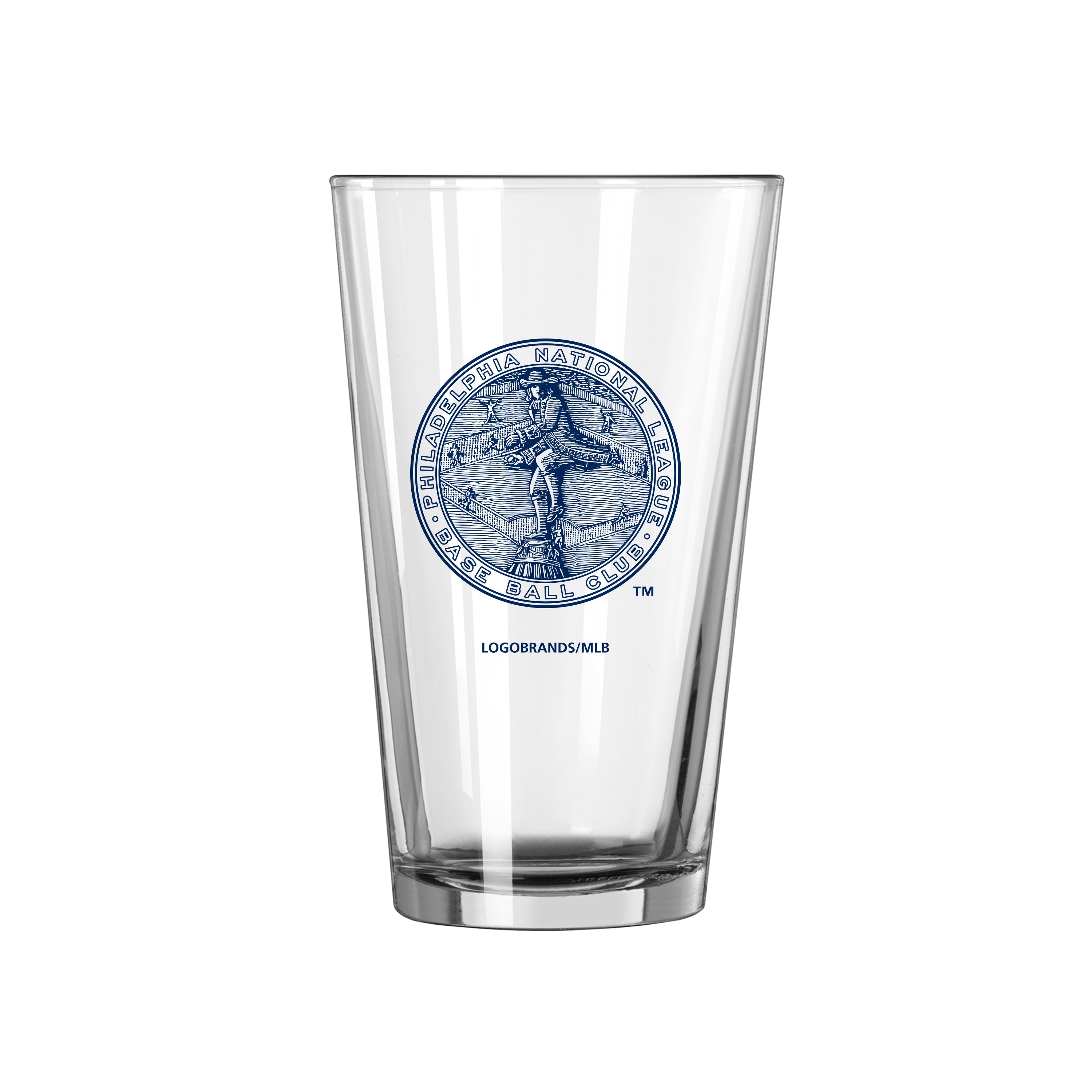 Philadelphia Phillies Vintage 16oz Pint Glass