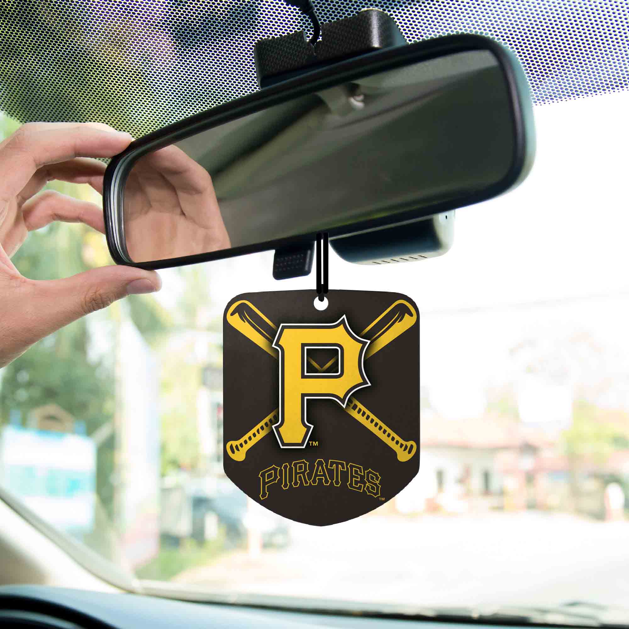 MLB - Pittsburgh Pirates Air Freshener 2-pk - Sports Gifts, Sports Memorabilia, Sports Collectibles, Fan Shop
