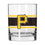 Pittsburgh Pirates 14oz Stripe Rocks Glass