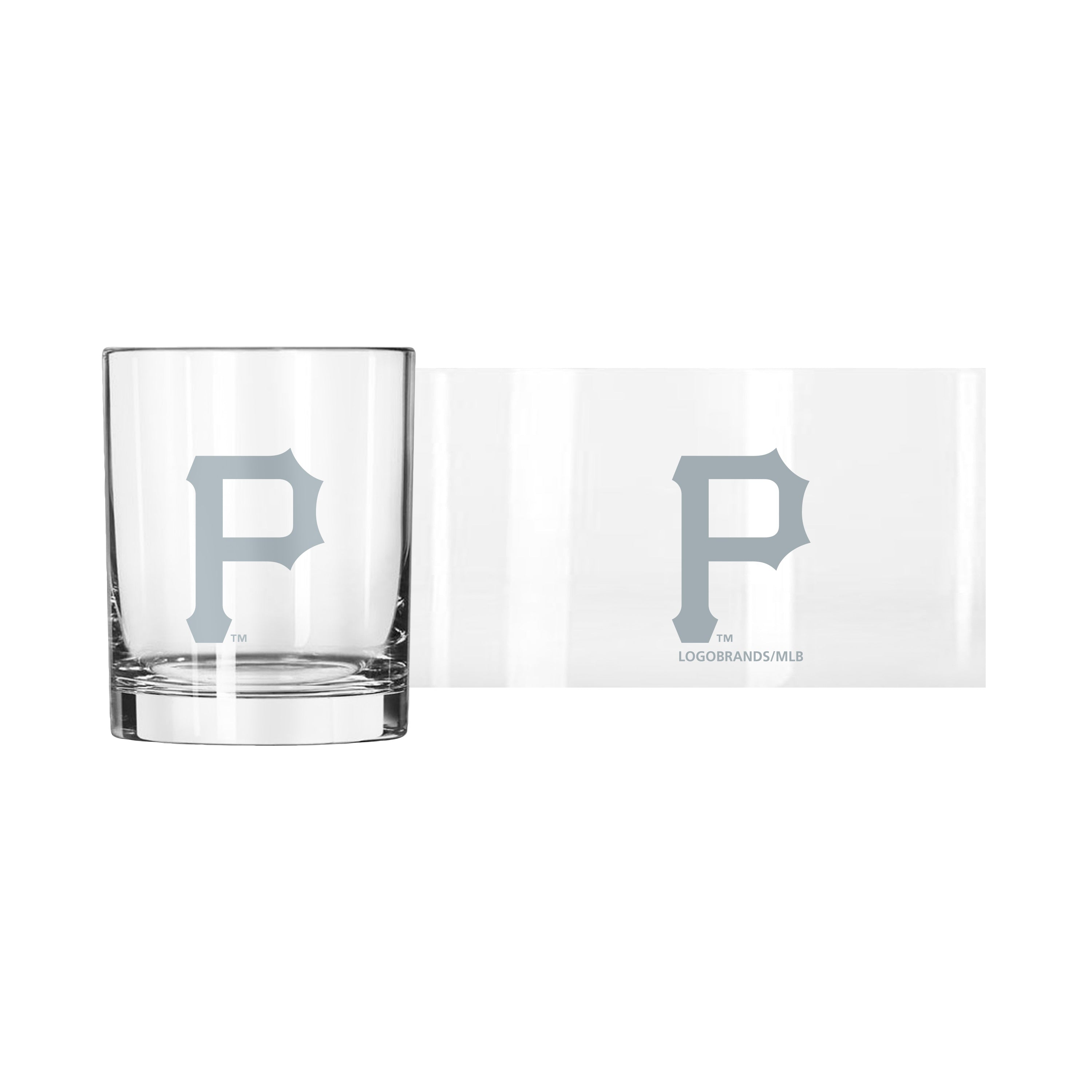Pittsburgh Pirates 14oz Frost Rocks Glass - Sports Gifts, Sports Memorabilia, Sports Collectibles, Fan Shop