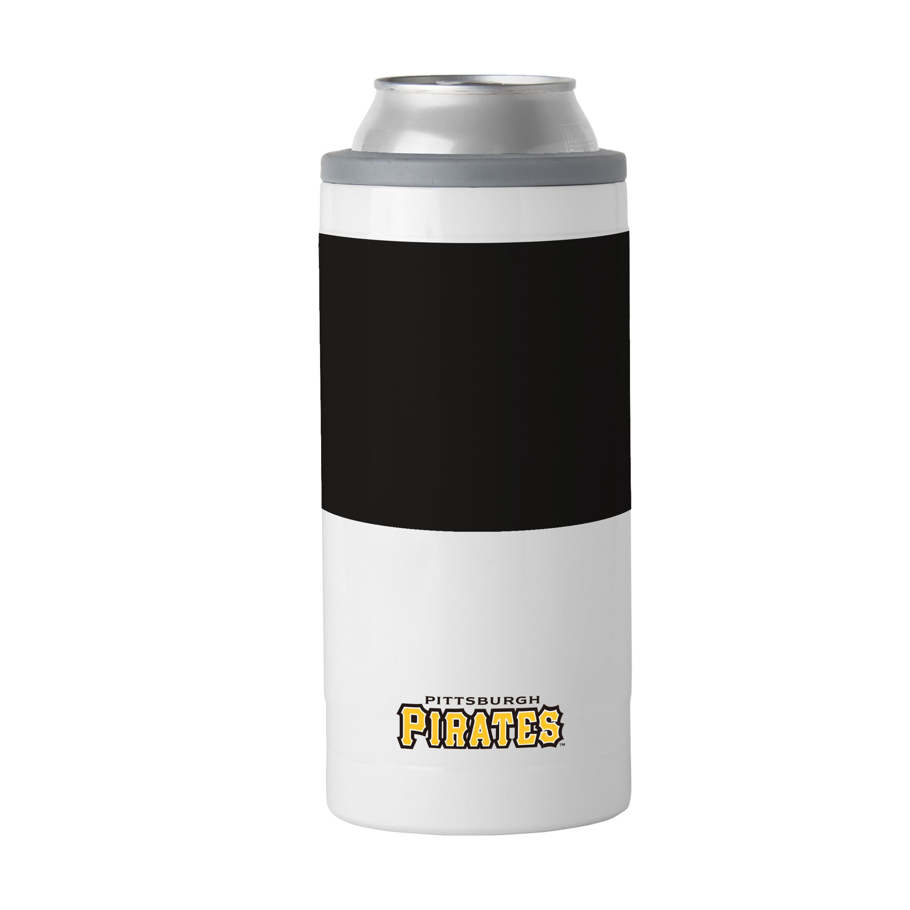 Pittsburgh Pirates Slim Colorblock Can Coolie - Sports Gifts, Sports Memorabilia, Sports Collectibles, Fan Shop