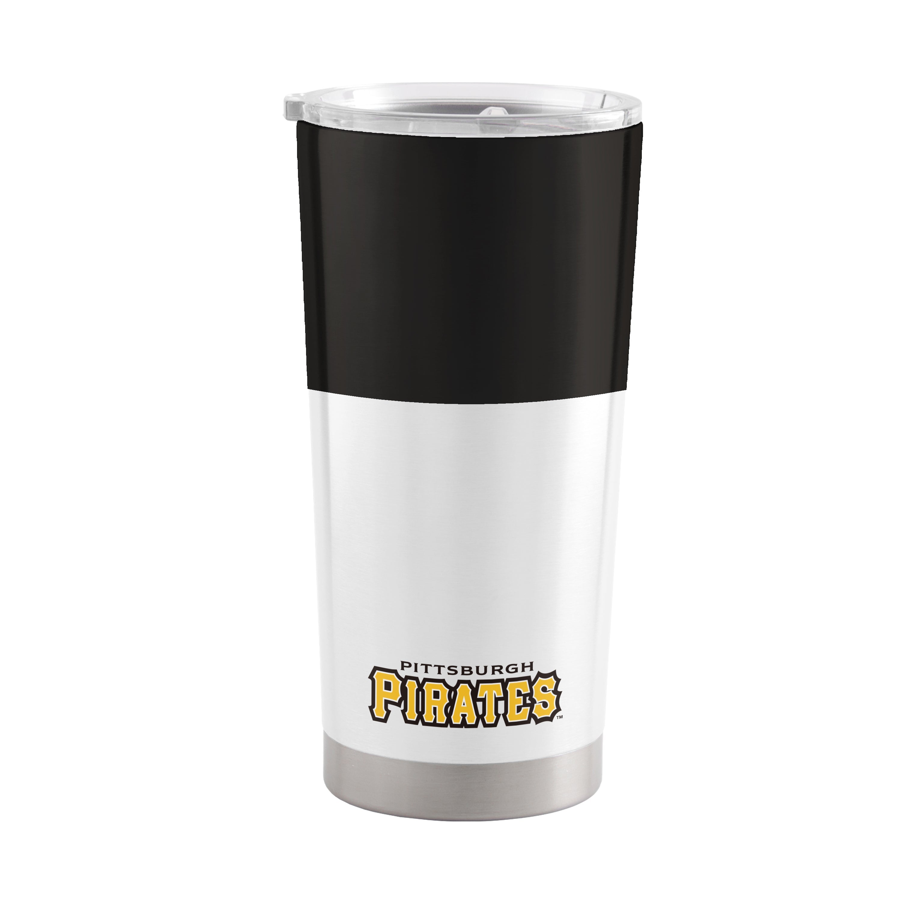 Pittsburgh Pirates 20oz Colorblock Stainless Steel Tumbler - Sports Gifts, Sports Memorabilia, Sports Collectibles, Fan Shop