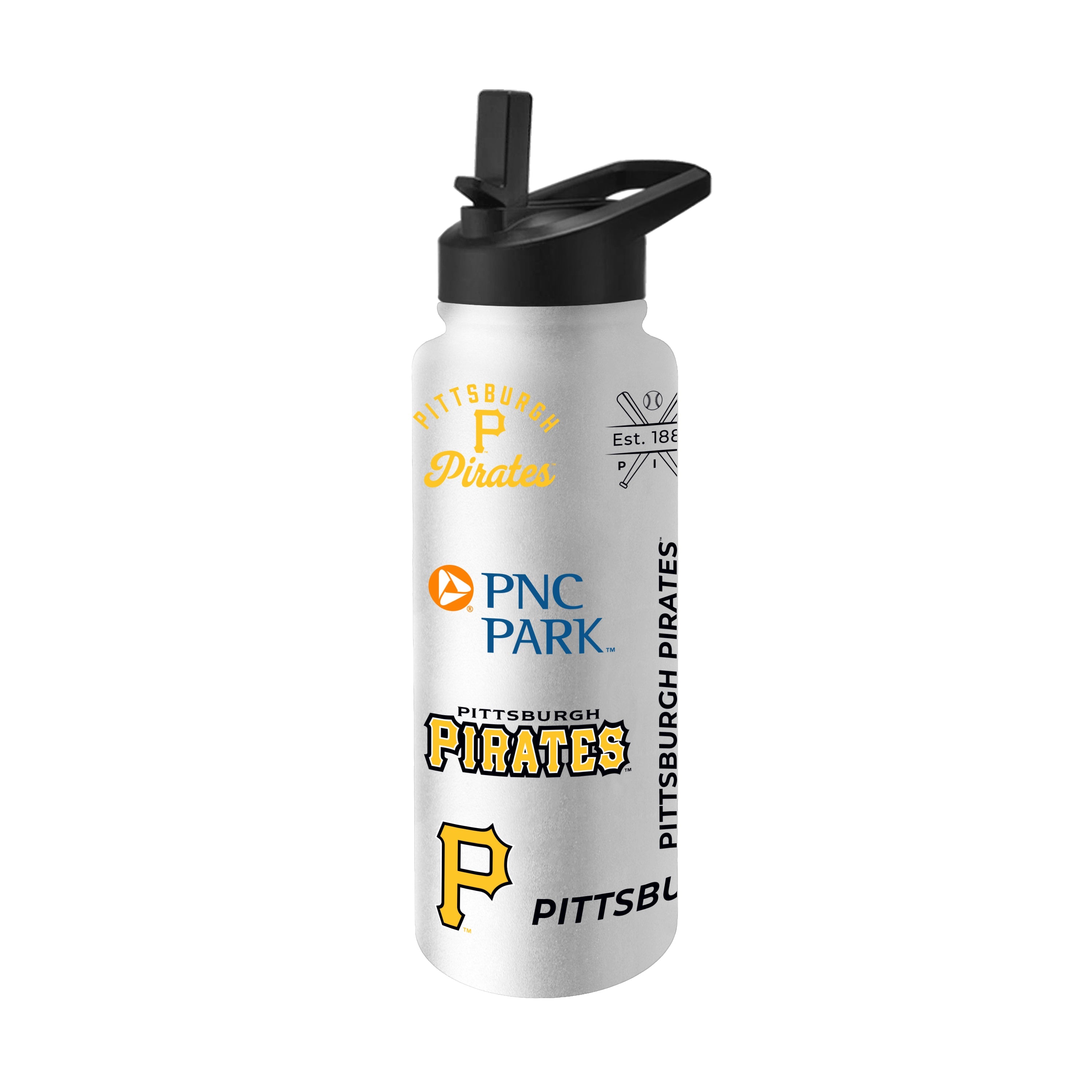 Pittsburgh Pirates 34oz Heritage Threds Quencher Bottle
