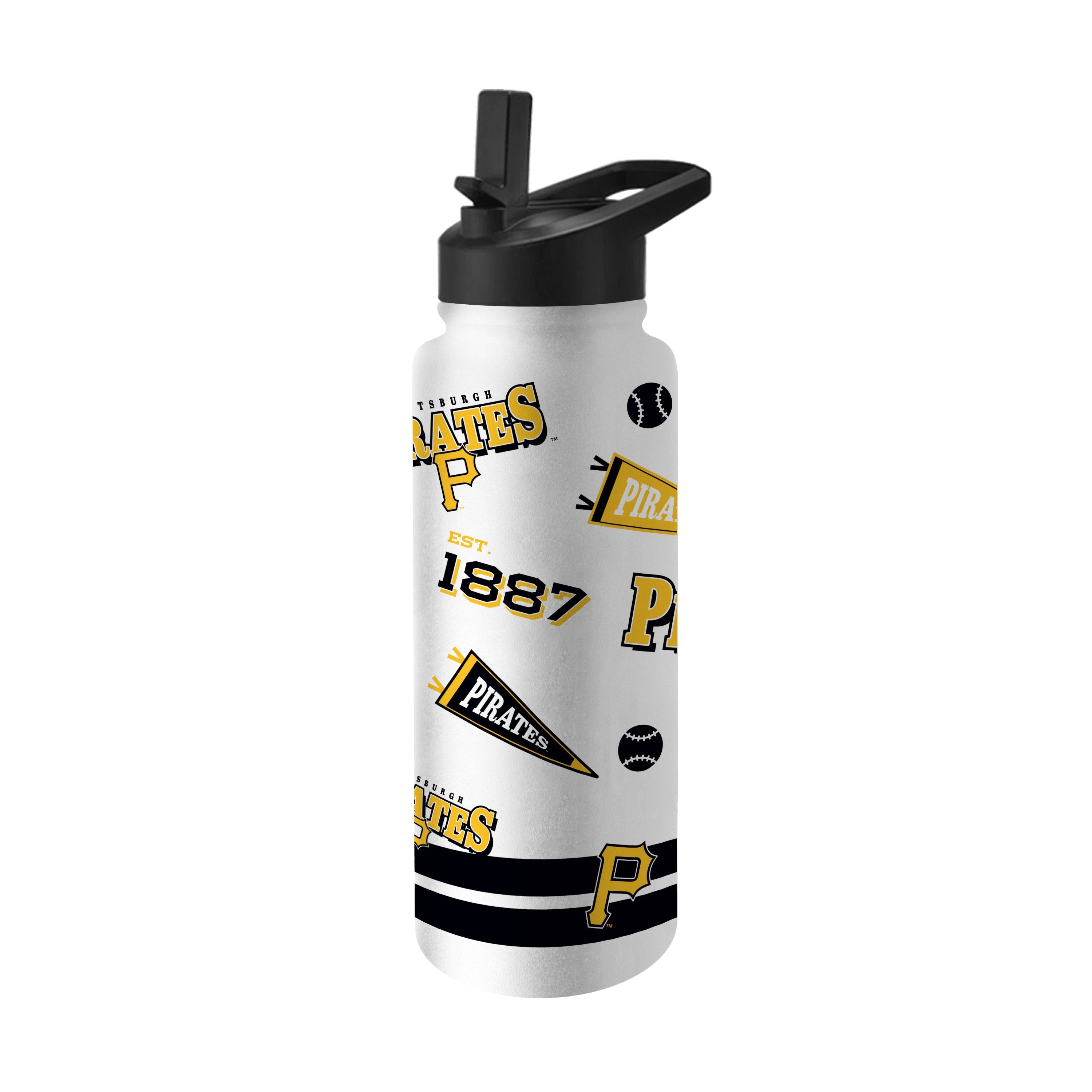 Pittsburgh Pirates 34oz Native Quencher Bottle