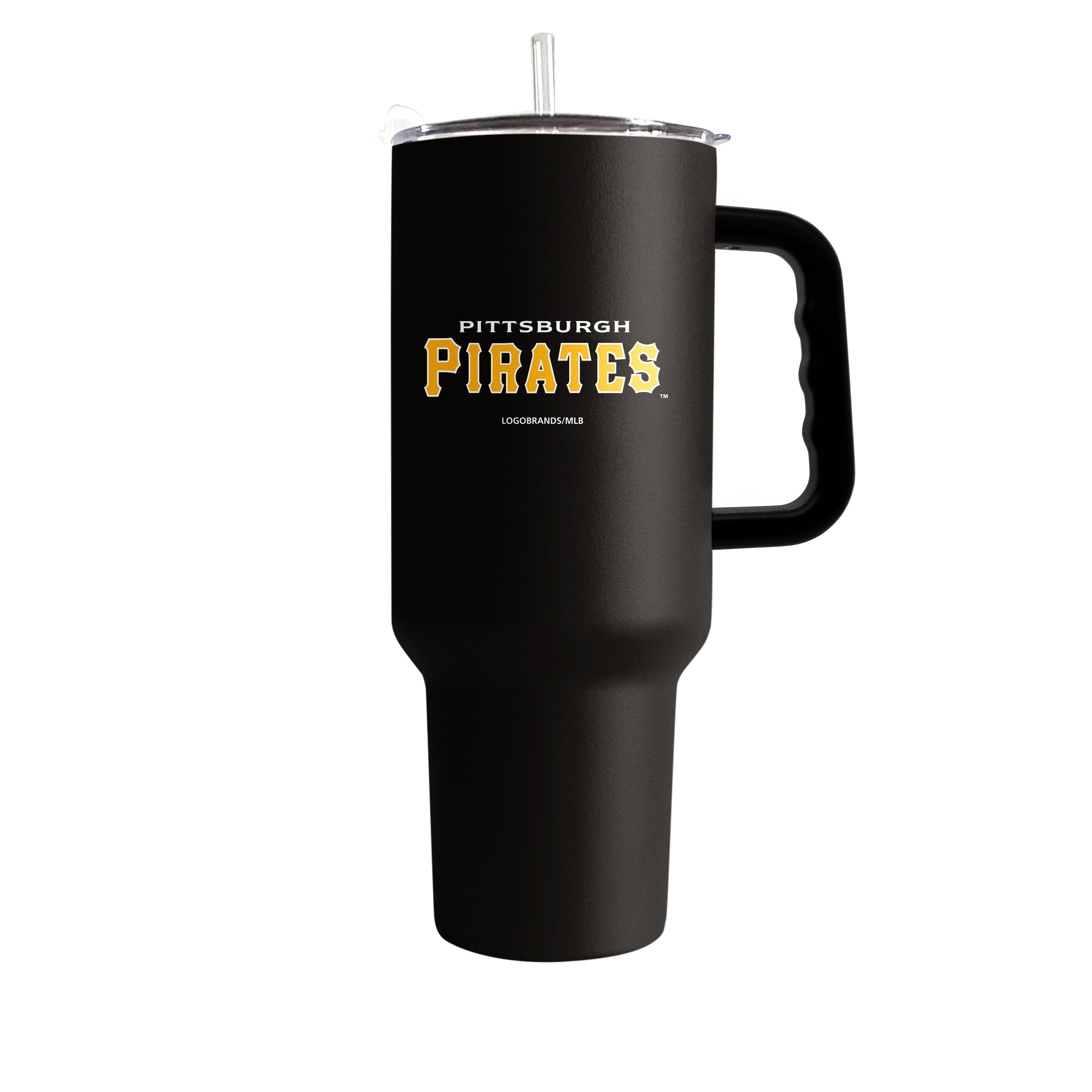 Pittsburgh Pirates 40oz Flipside Powder Coat Tumbler - Sports Gifts, Sports Memorabilia, Sports Collectibles, Fan Shop