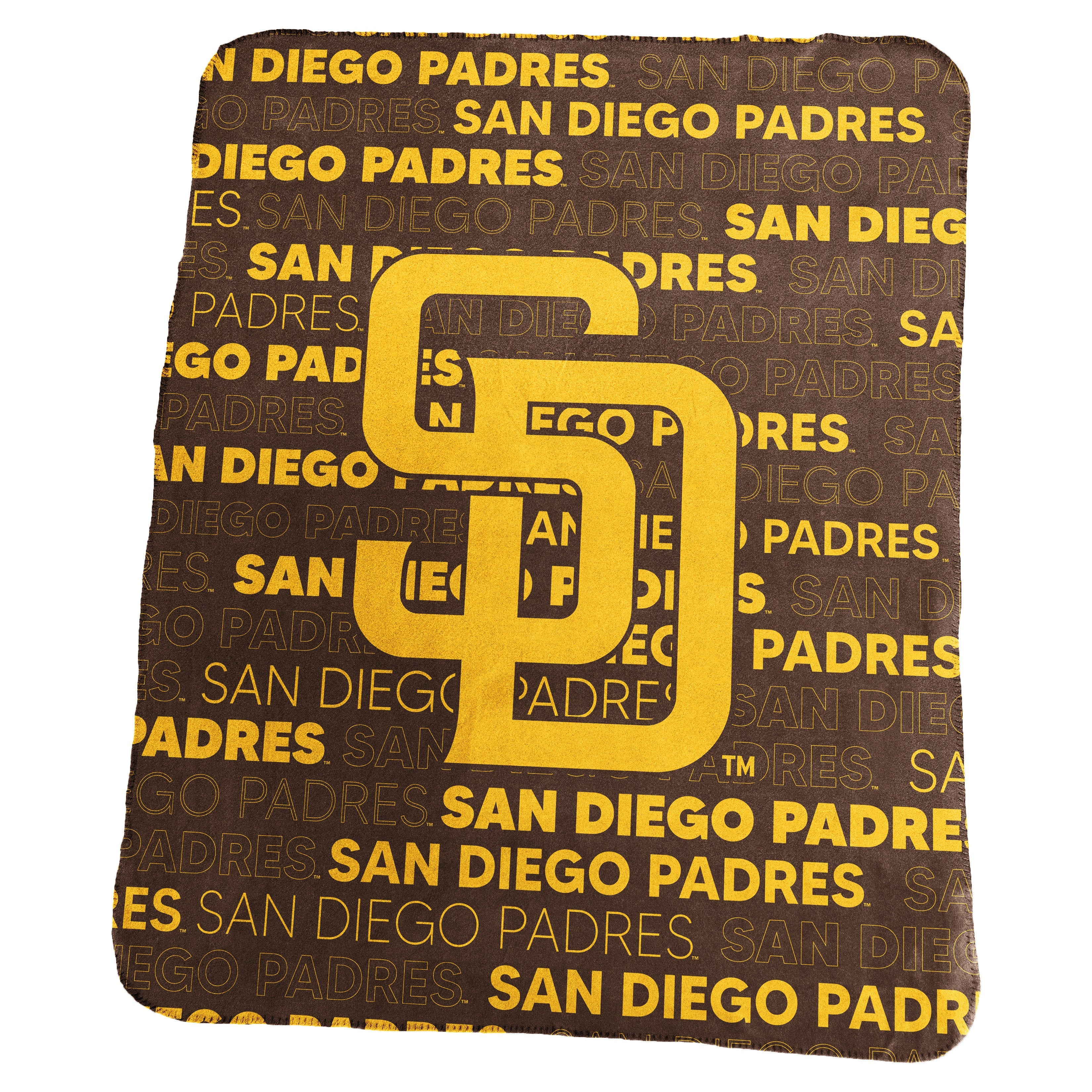 SD Padres Classic Fleece Throw