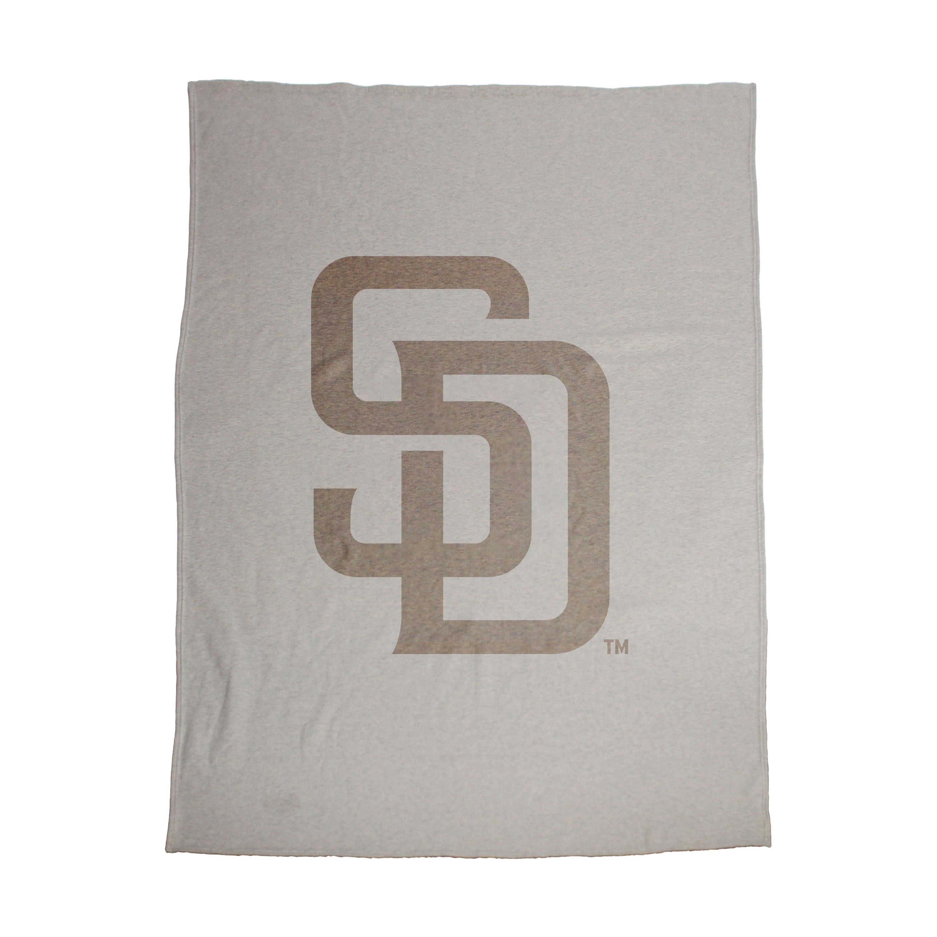 SD Padres Oversized Logo Sublimated Sweatshirt Blanket