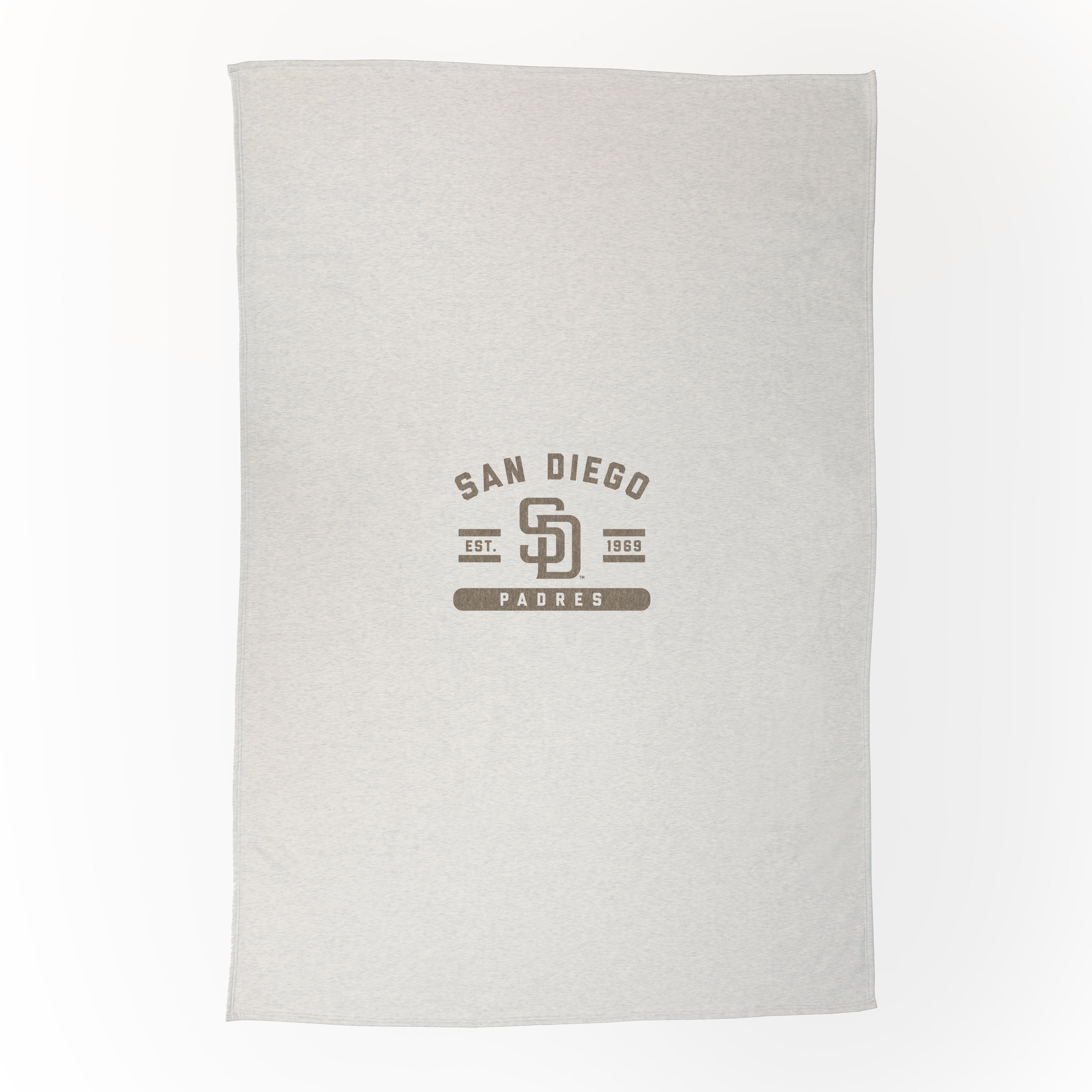 San Diego Padres Oatmeal Sweatshirt Blanket