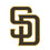 MLB - San Diego Padres Color Emblem