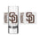 San Diego Padres 2.5oz Gameday Shooter Glass - Sports Gifts, Sports Memorabilia, Sports Collectibles, Fan Shop