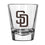 San Diego Padres 2oz Letterman Shot Glass - Sports Gifts, Sports Memorabilia, Sports Collectibles, Fan Shop
