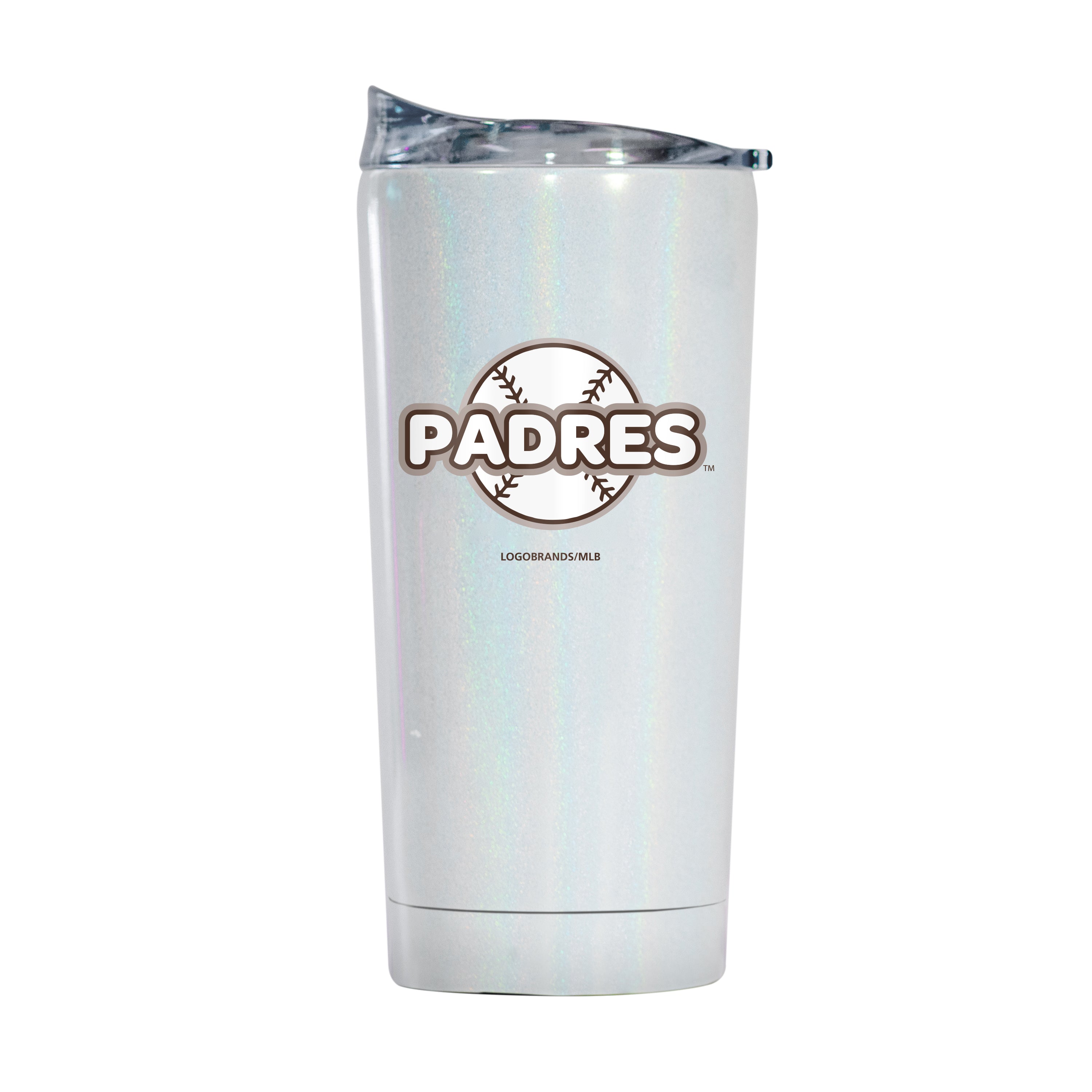 San Diego Padres 20oz Bubble Iridescent Tumbler