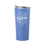 SD Padres 20oz Retro Script Arctic Powder Coat Tumbler