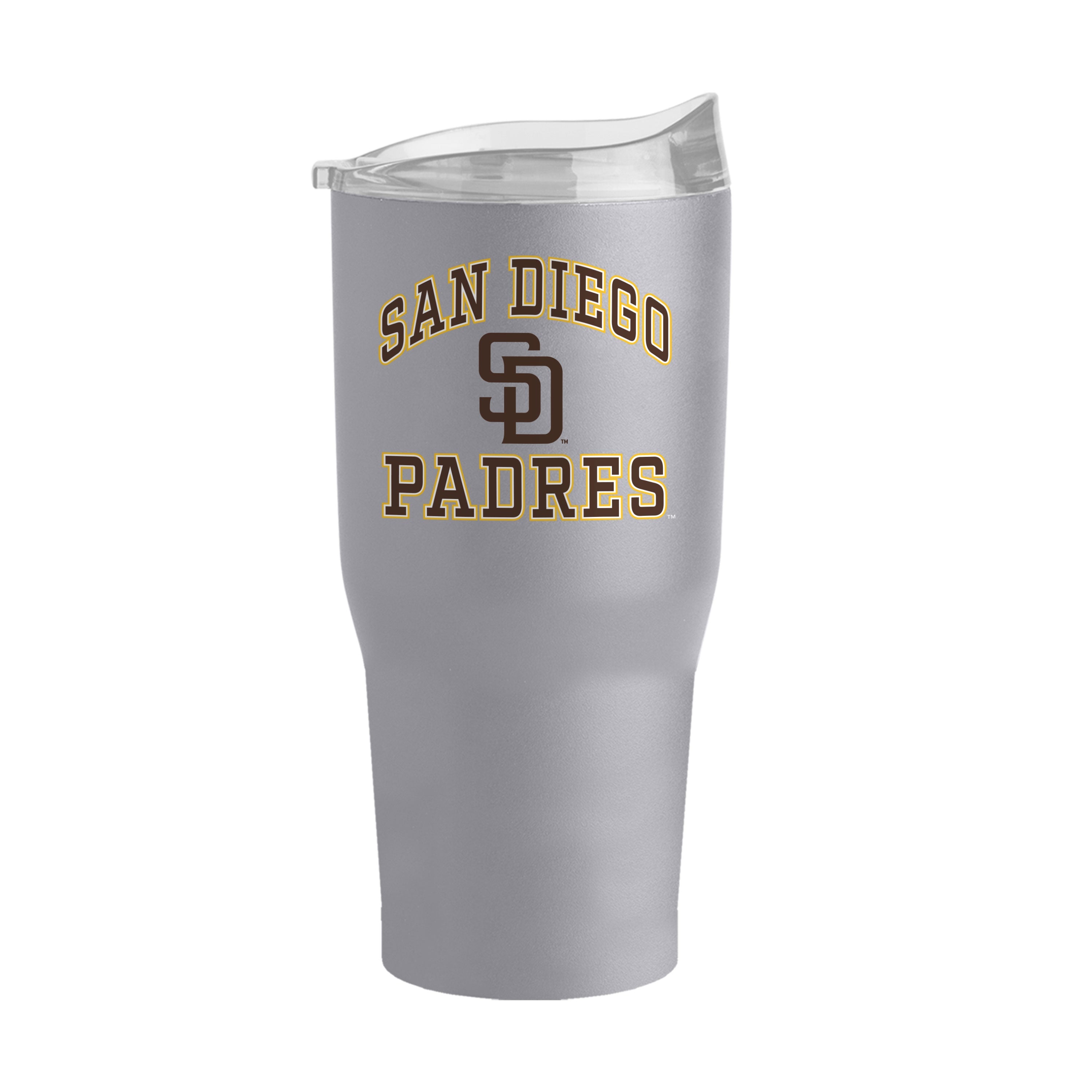 SD Padres 30oz Athletic Stone Powder Coat Tumbler - Sports Gifts, Sports Memorabilia, Sports Collectibles, Fan Shop