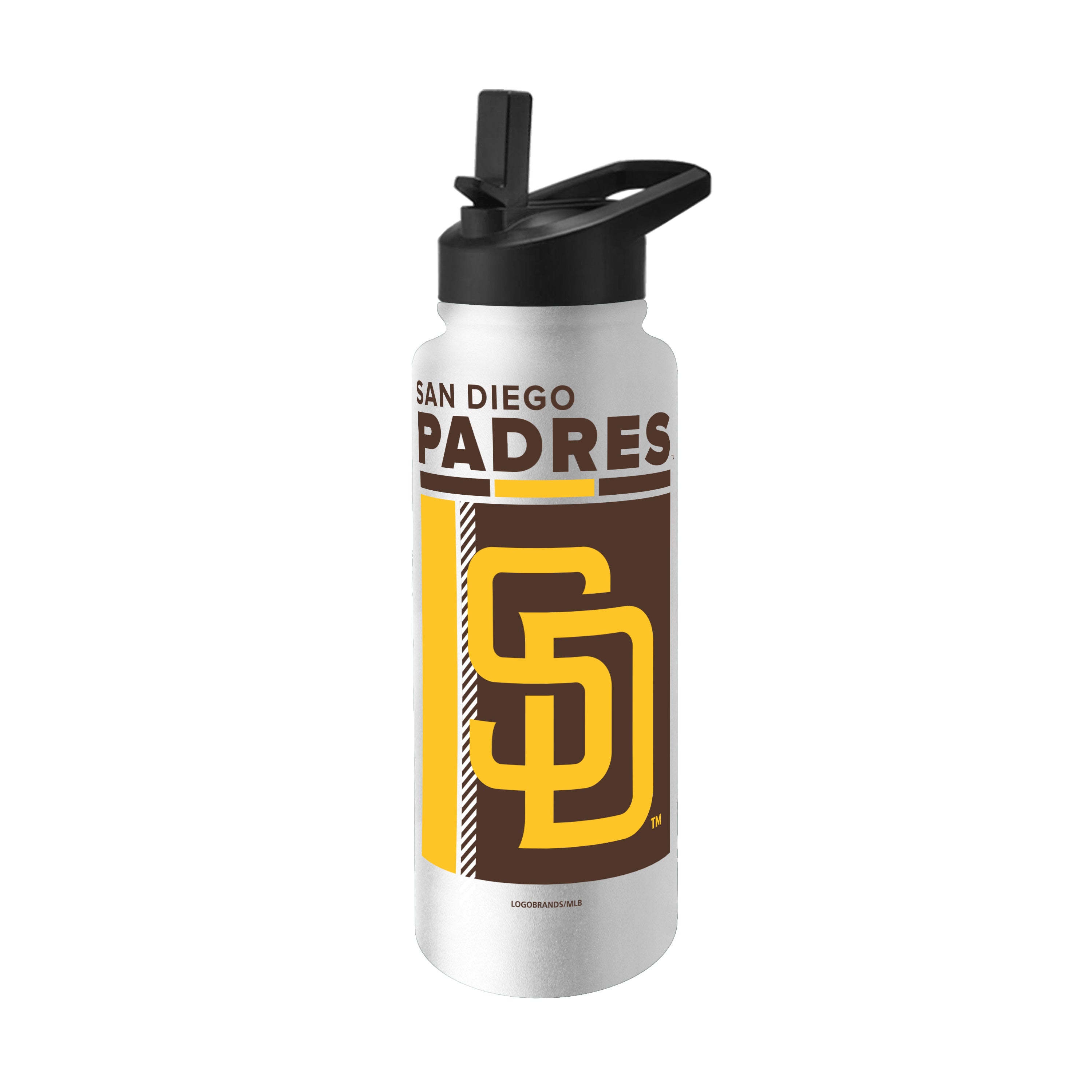 SD Padres 34oz Poster Quencher Bottle