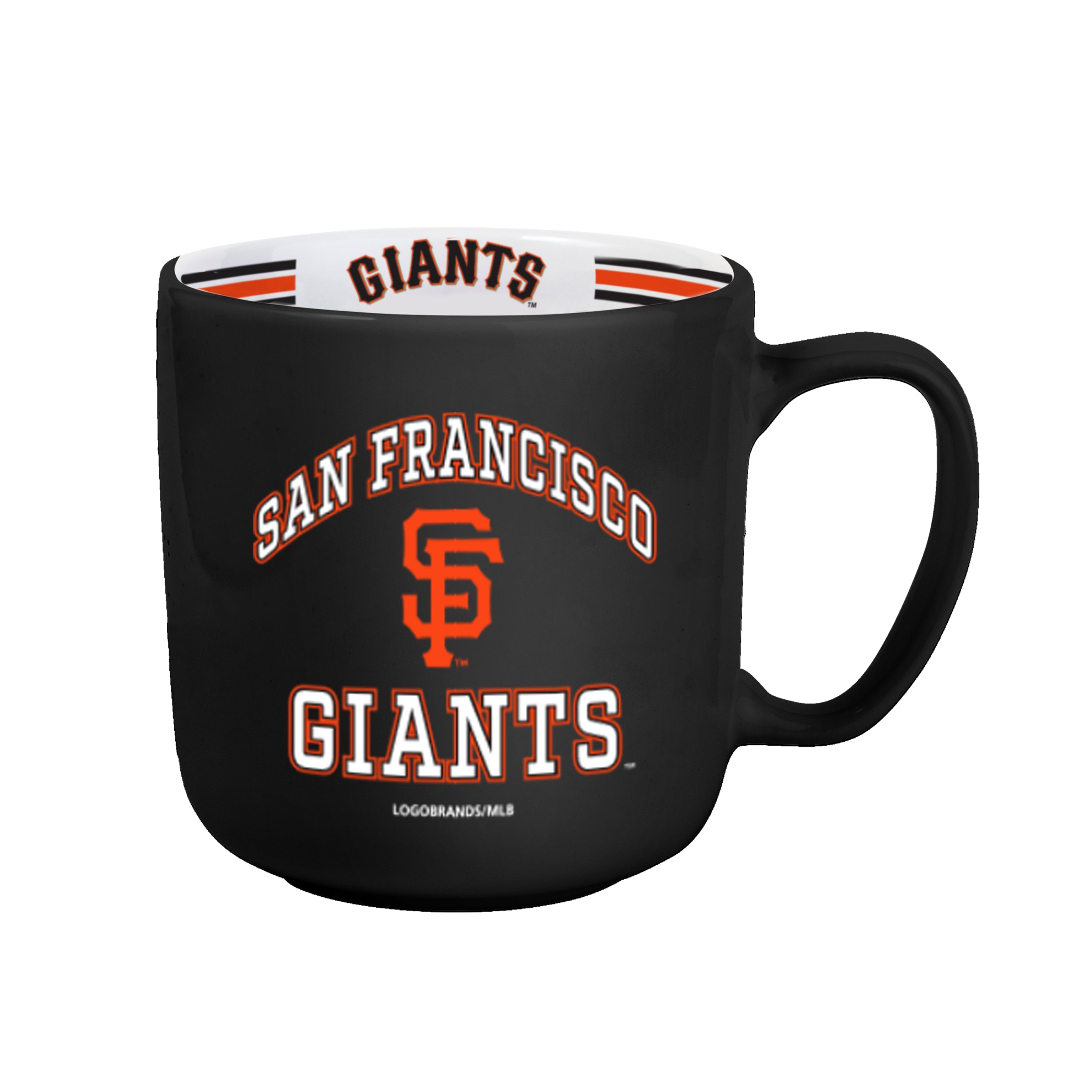 San Francisco Giants 15oz Stripe Mug - Sports Gifts, Sports Memorabilia, Sports Collectibles, Fan Shop