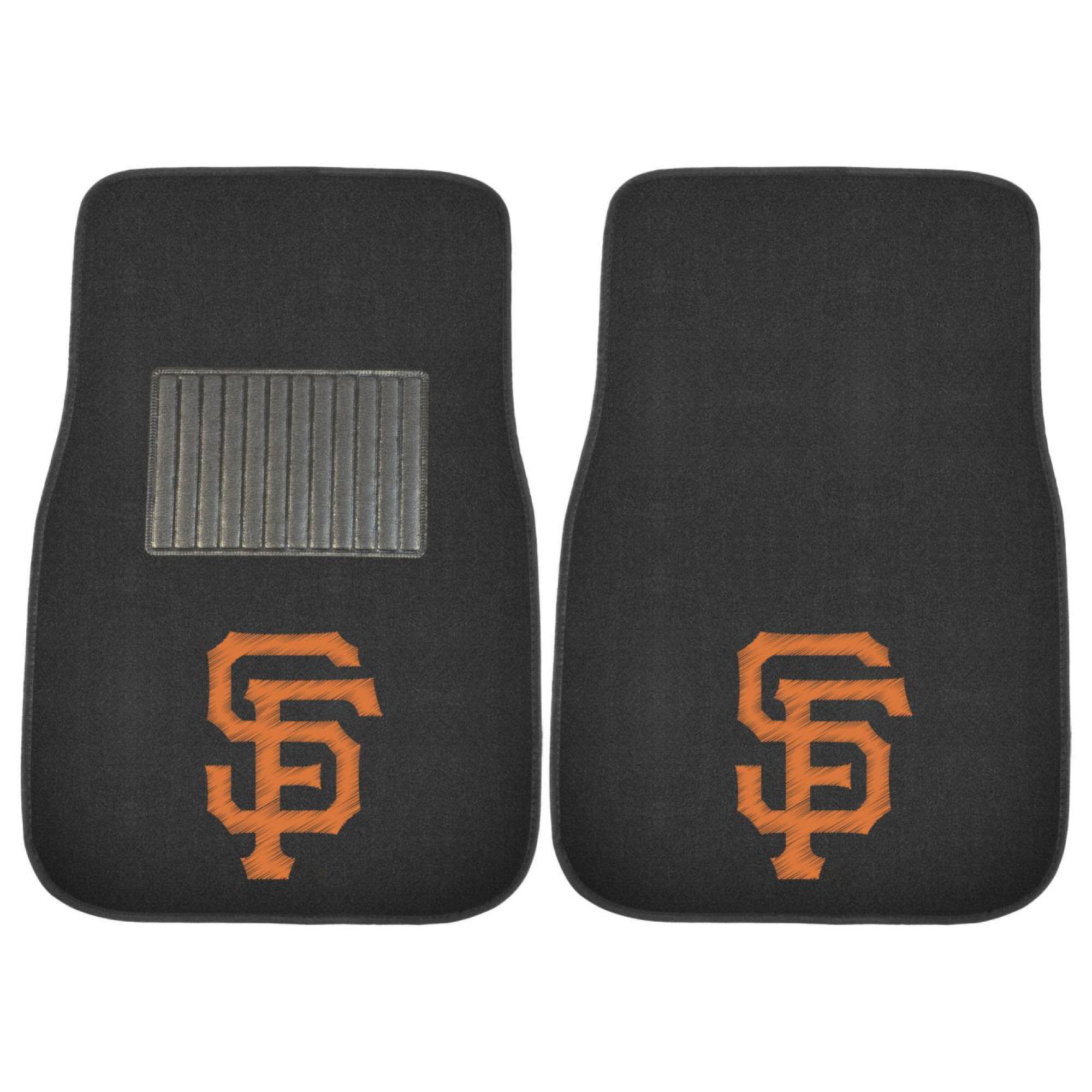 MLB - San Francisco Giants 2-pc Embroidered Car Mat Set