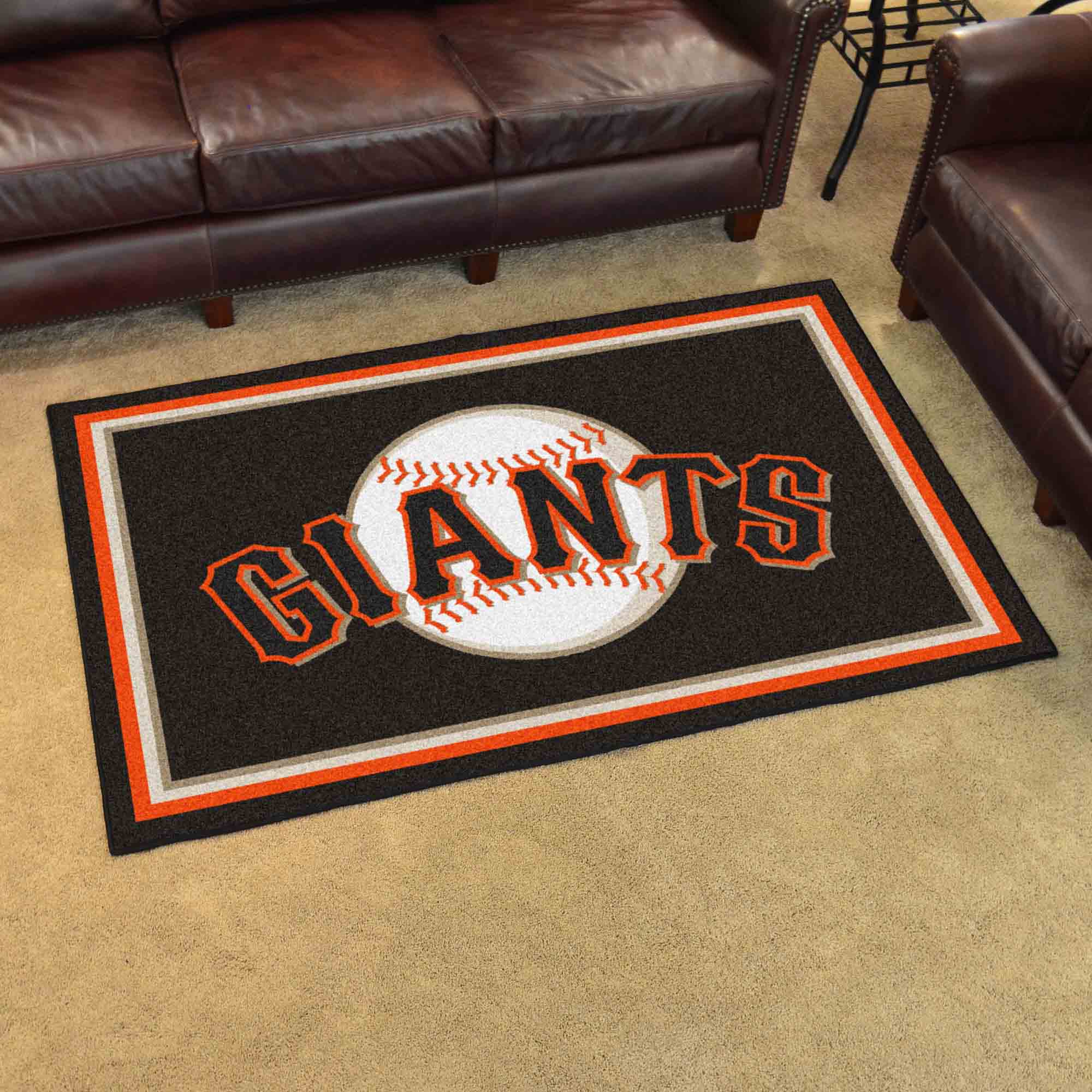 MLB - San Francisco Giants 4x6 Rug - Sports Gifts, Sports Memorabilia, Sports Collectibles, Fan Shop