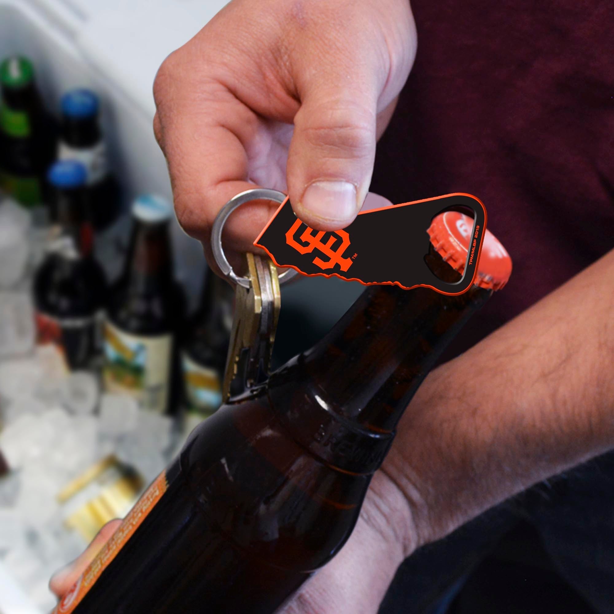 MLB - San Francisco Giants Keychain Bottle Opener - Sports Gifts, Sports Memorabilia, Sports Collectibles, Fan Shop