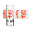 San Francisco Giants 2.5oz Gameday Shooter Glass - Sports Gifts, Sports Memorabilia, Sports Collectibles, Fan Shop