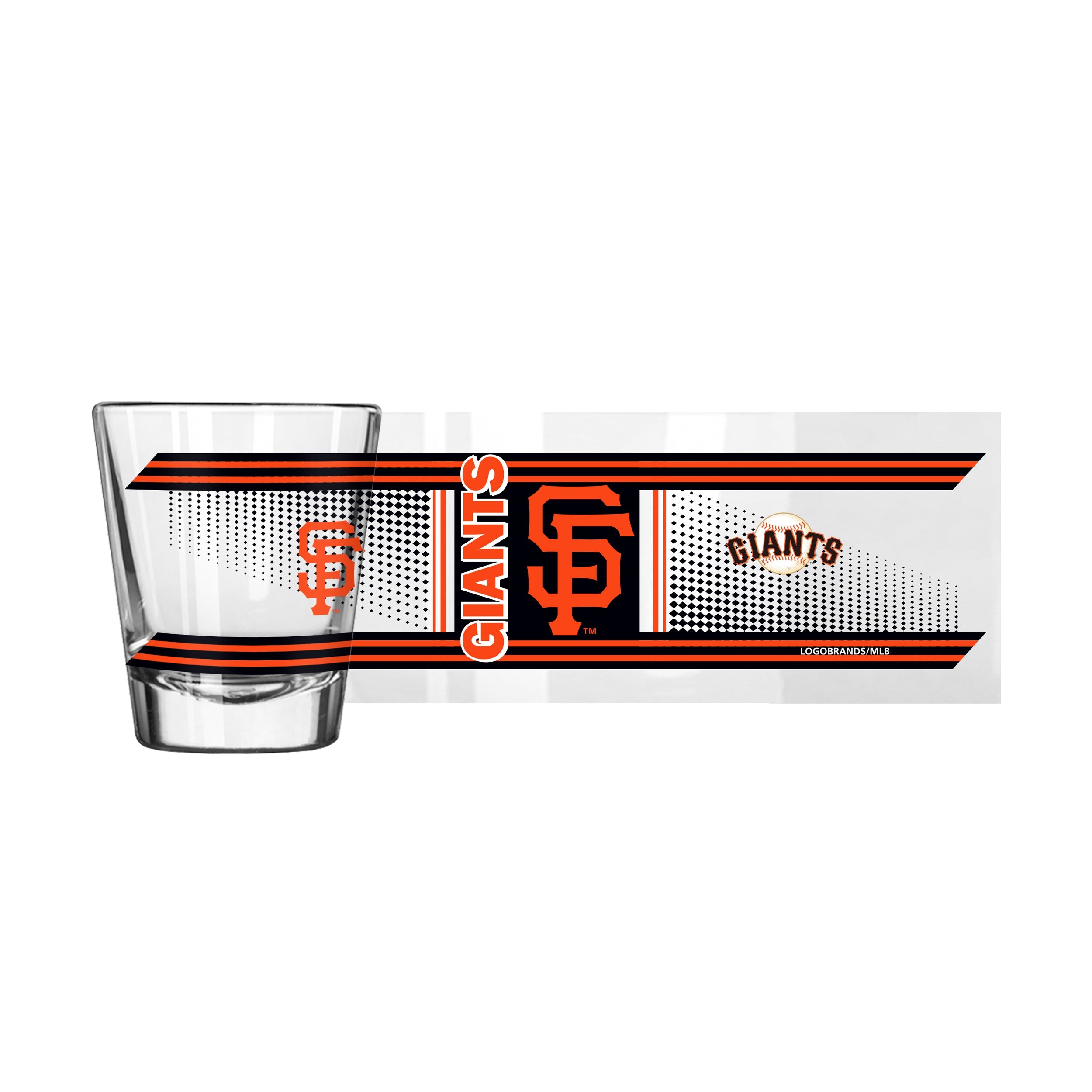 San Francisco Giants 2oz Hero Shot Glass - Sports Gifts, Sports Memorabilia, Sports Collectibles, Fan Shop